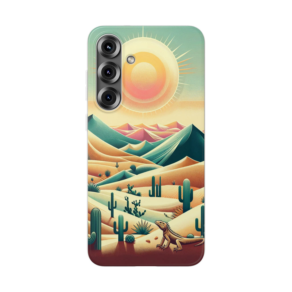 Iguana in the desert - Flexi Case (Samsung only)