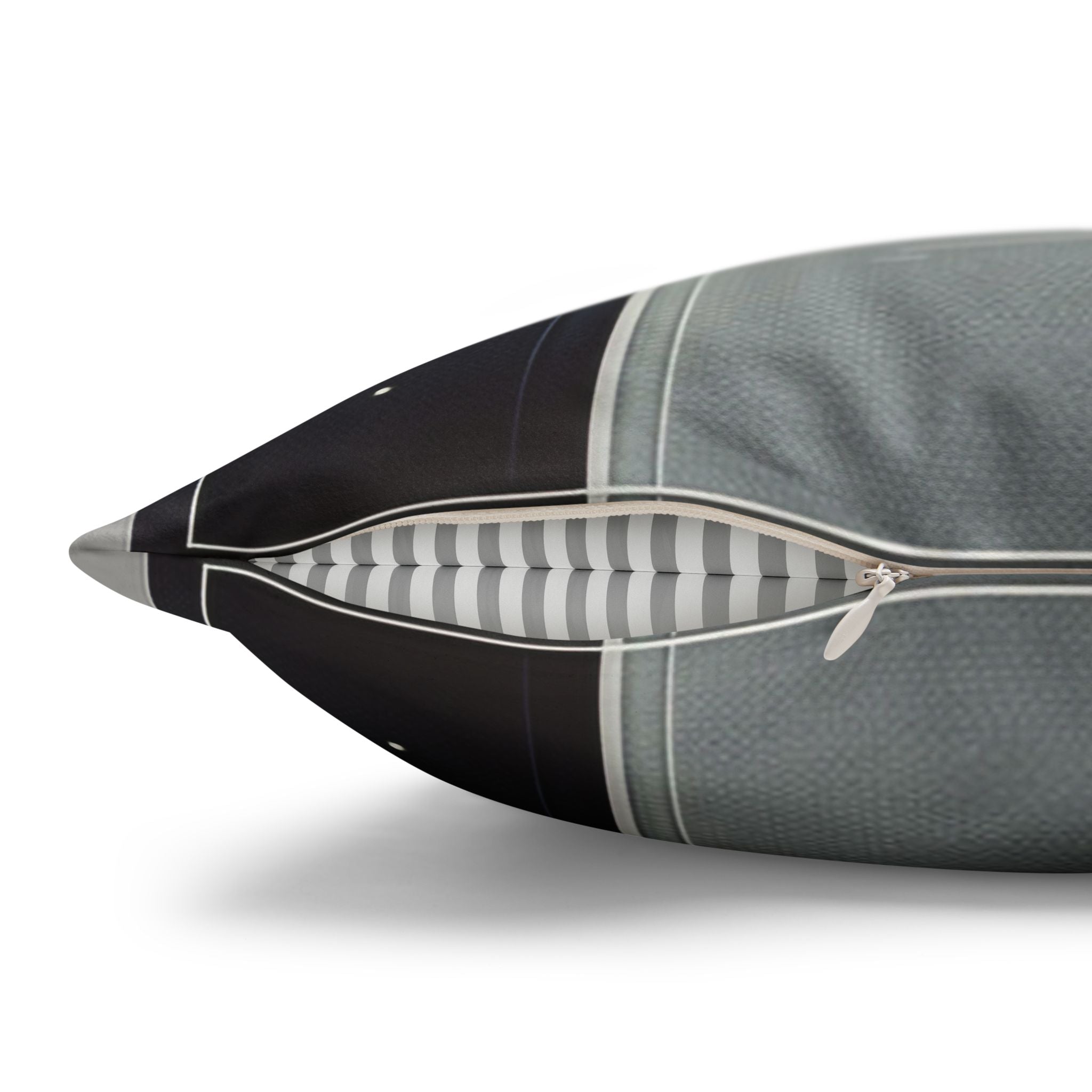 Islamic Art (blue-grey) - Suede Square Pillowcase