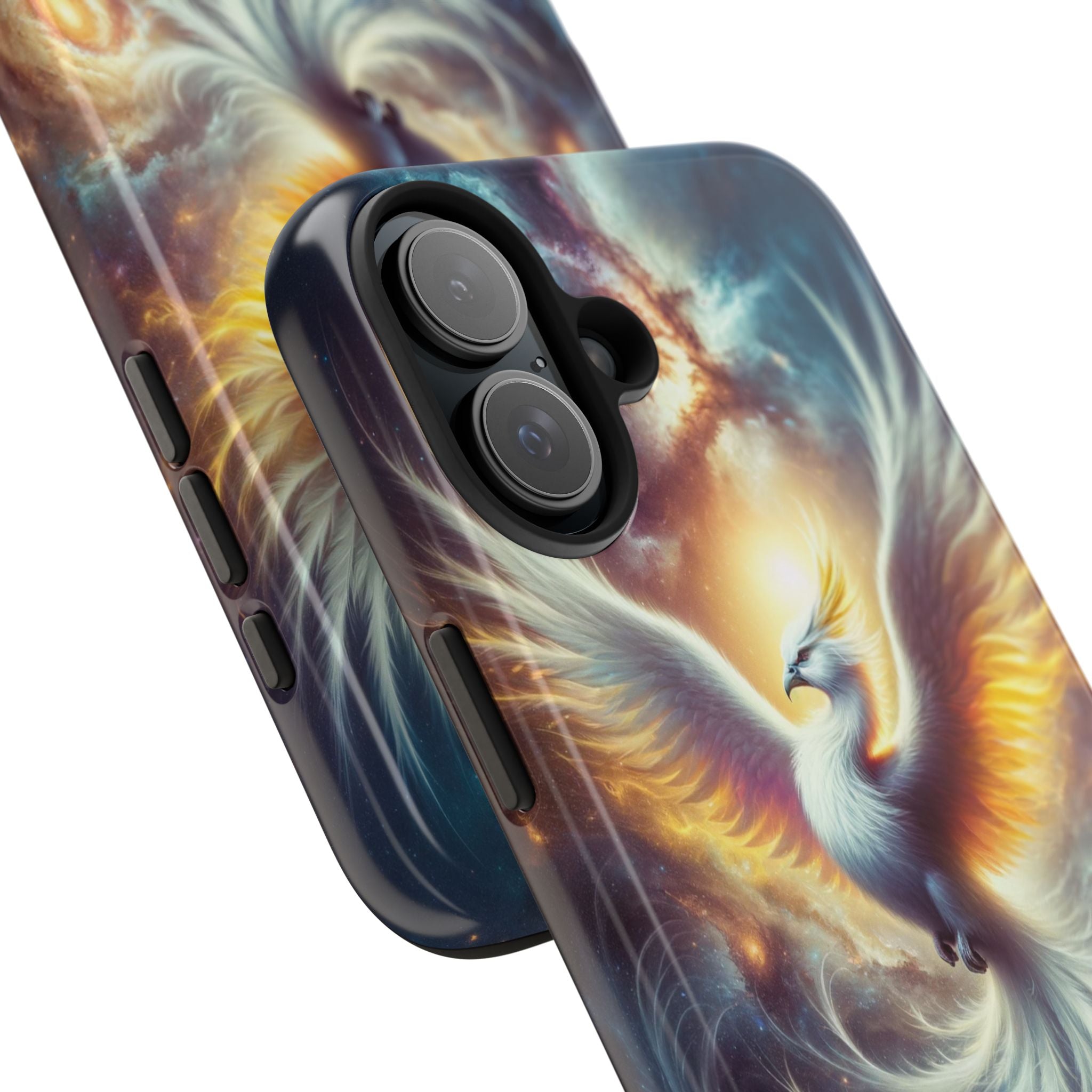 Phone Case - White Phoenix Design