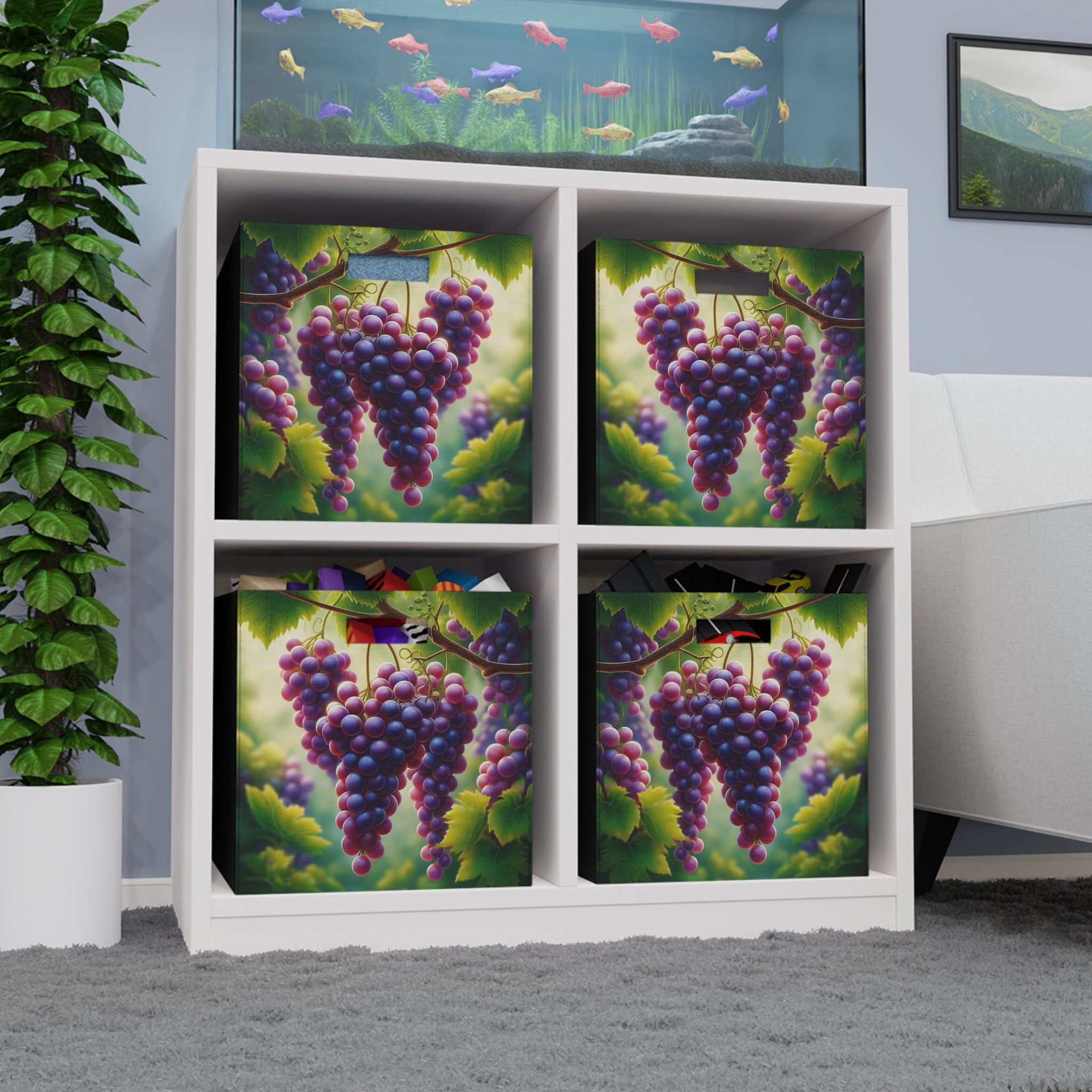 Purple grapes - Storage Box