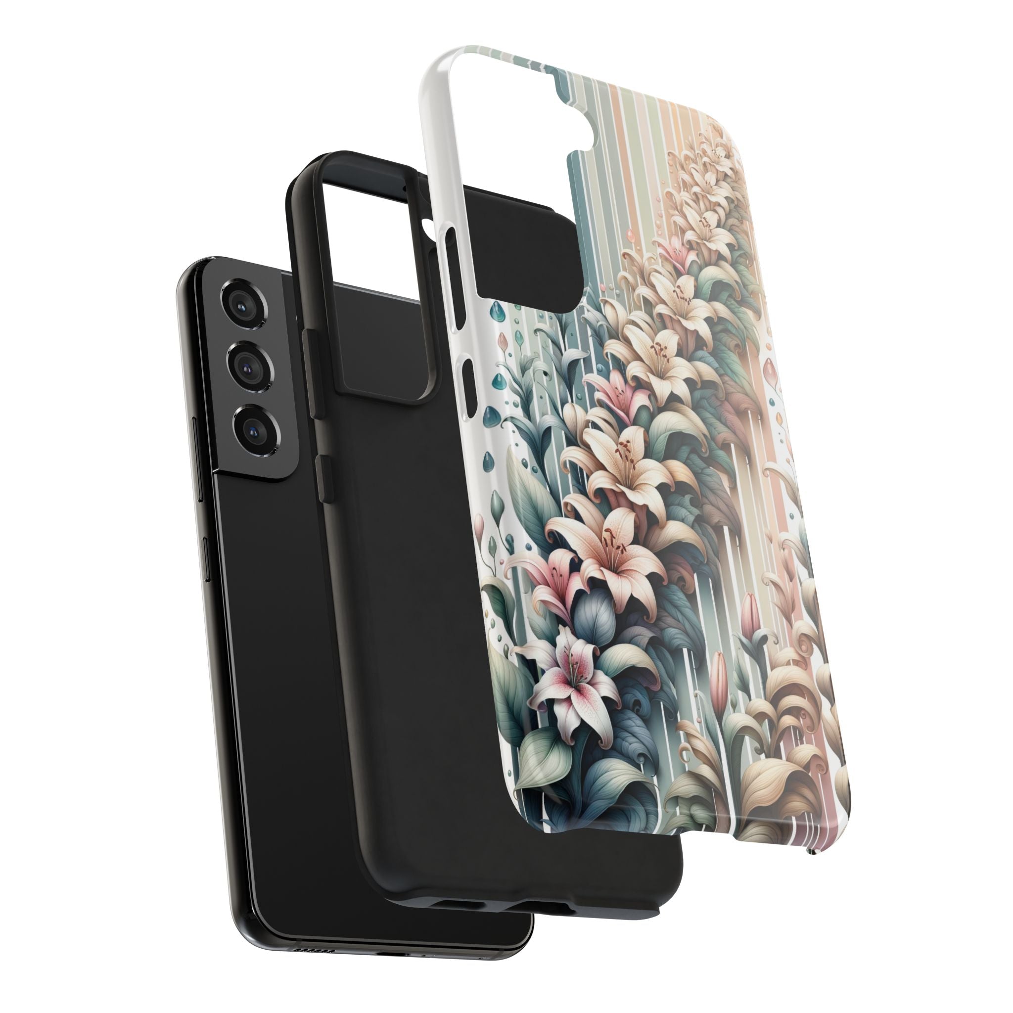 Pastel lilies - Tough Phone Case