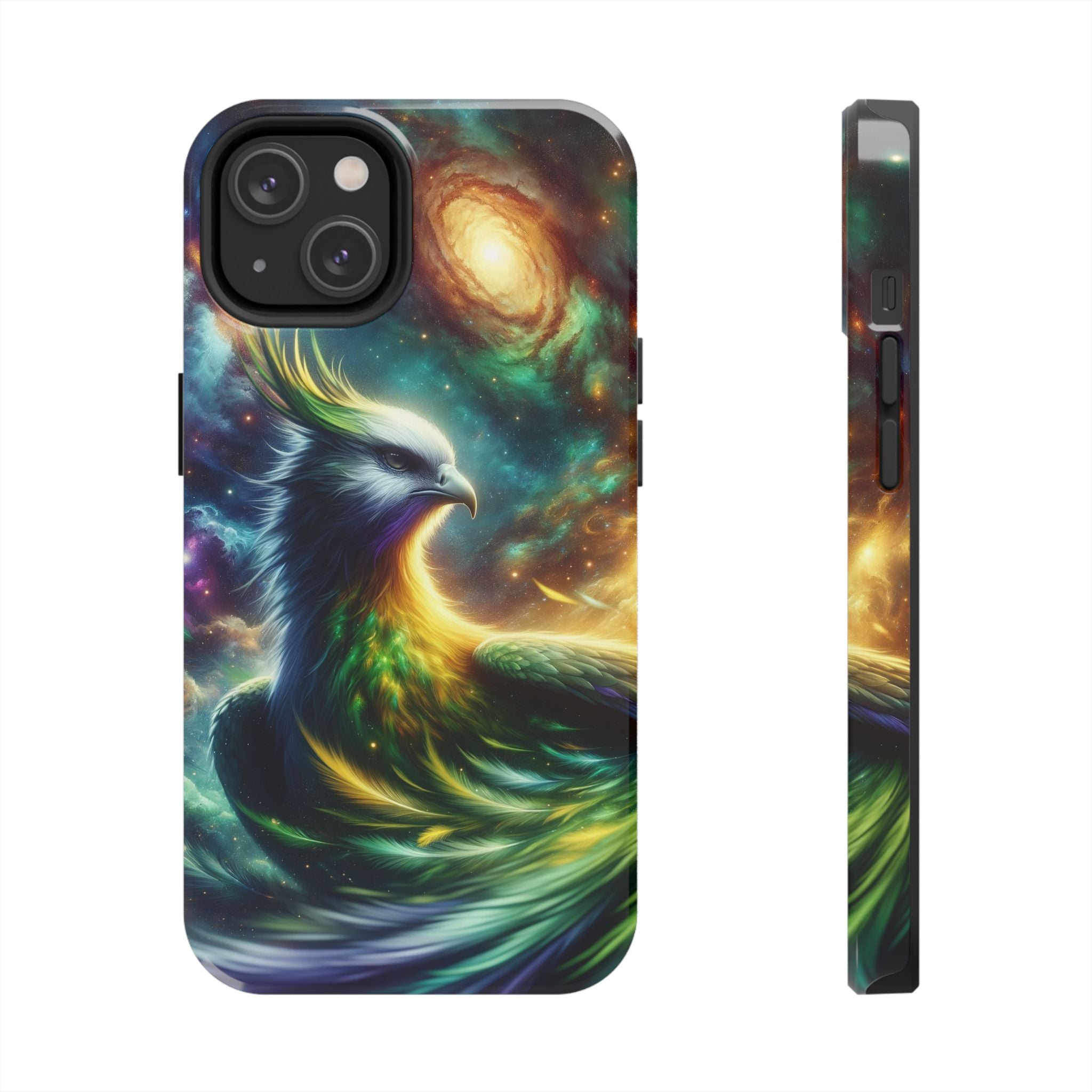 Phone Cases - Green Phoenix Design