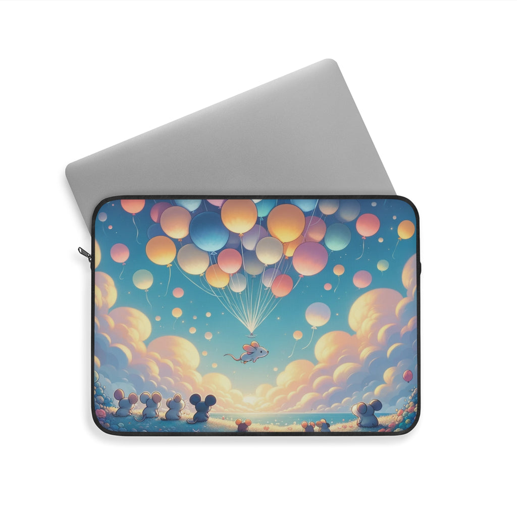 Mice and balloons - Laptop Sleeve