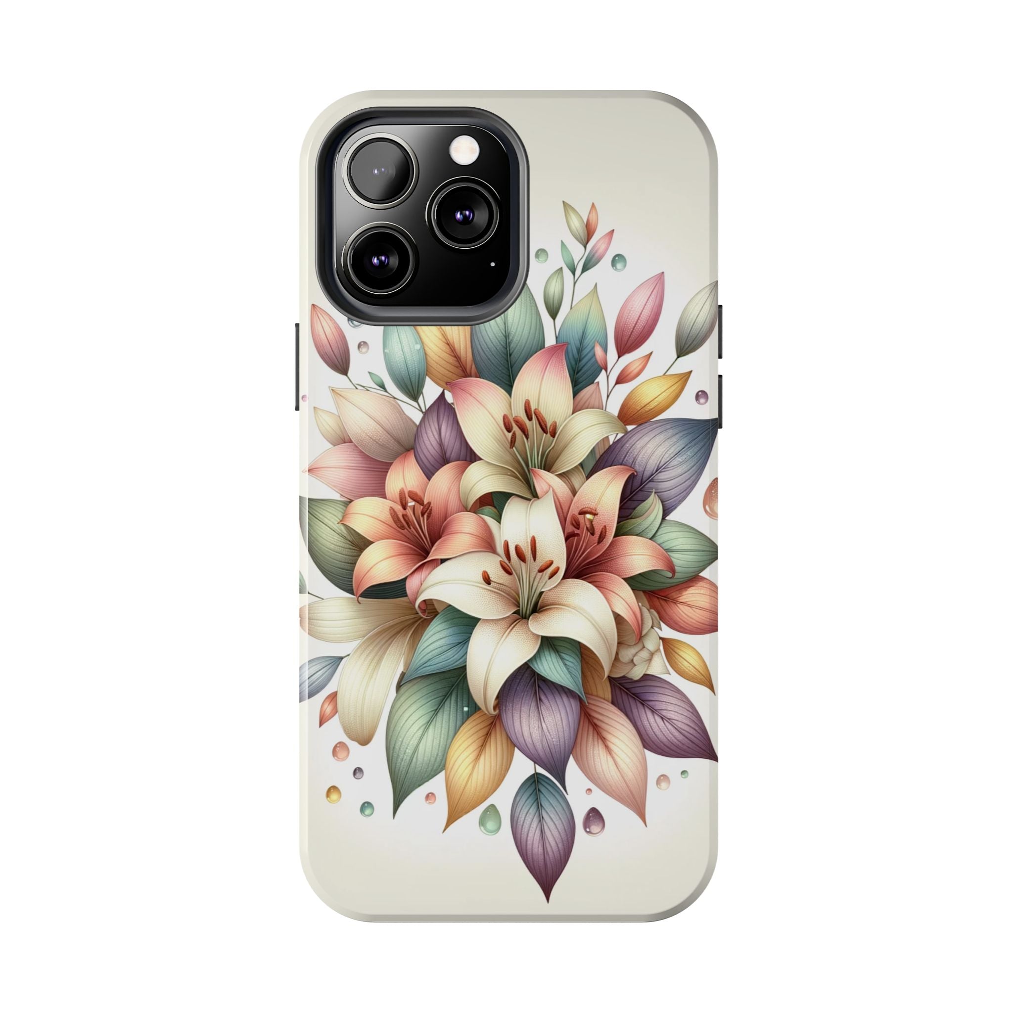 Phone Cases - Beautiful Lily Bouquet Design