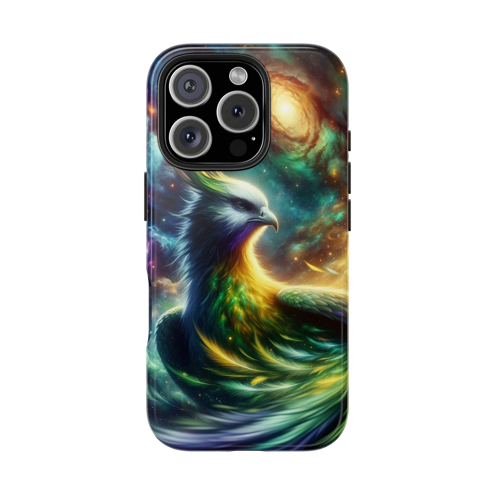 Phone Cases - Green Phoenix Design