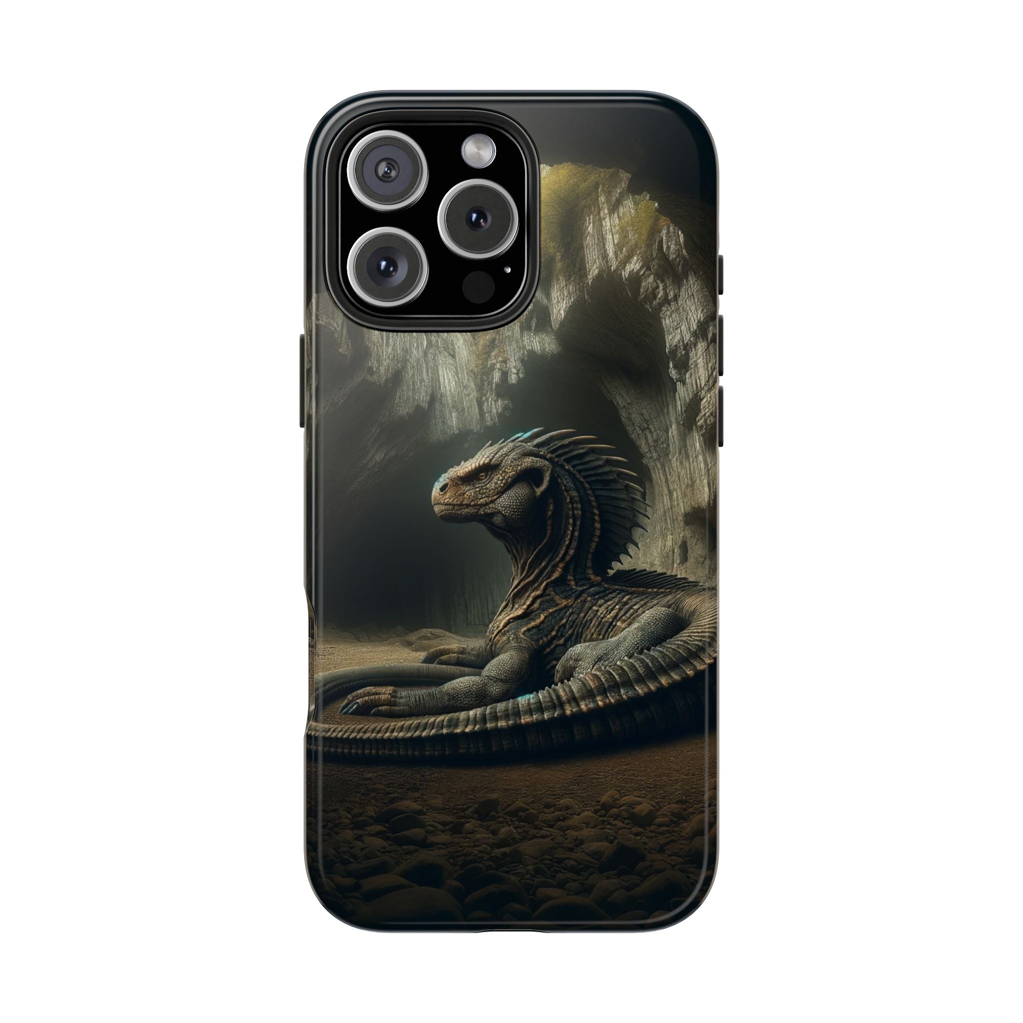 Basilisk in a cave - Tough Phone Case