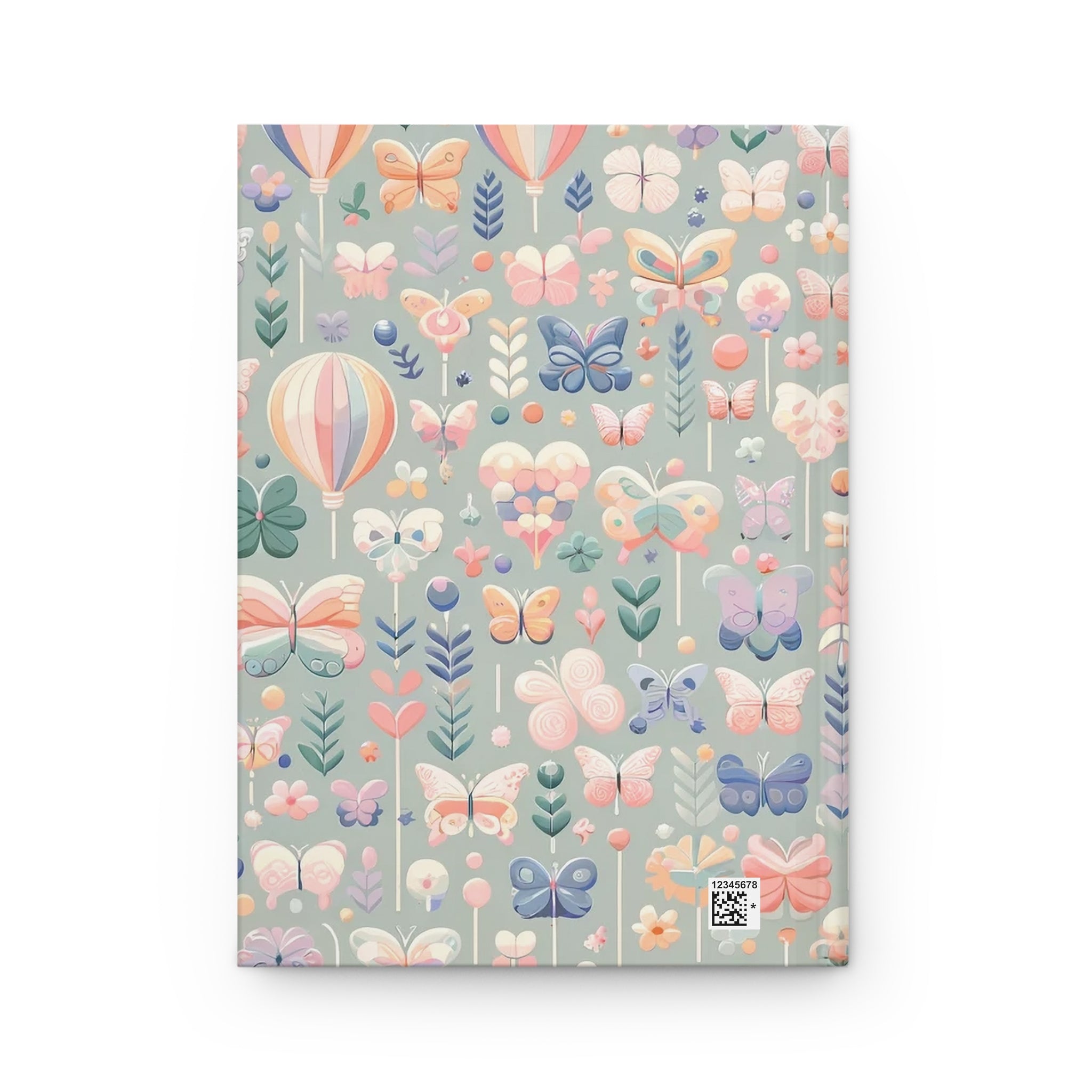 Butterflies and balloons 1 - Hardcover Notebook