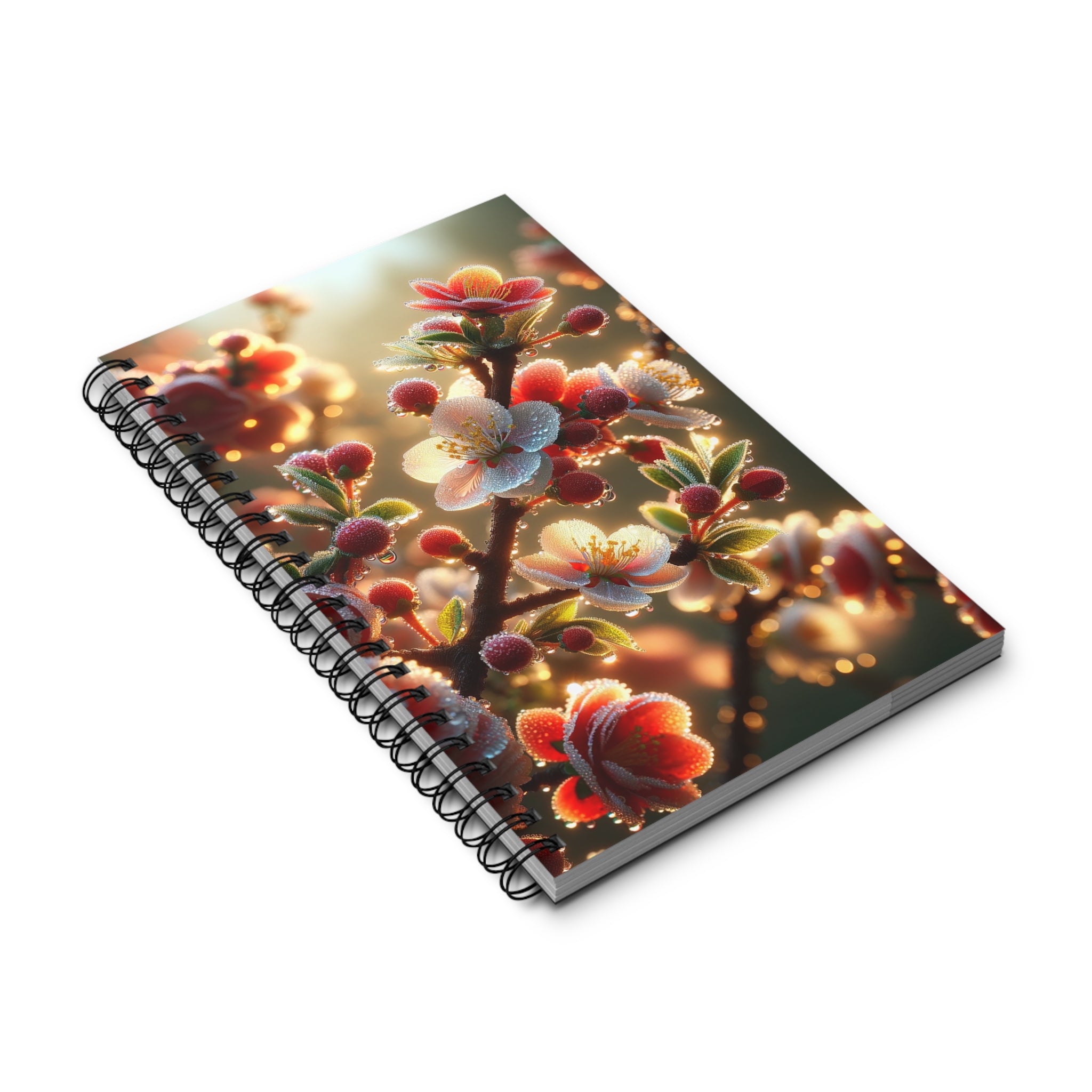 Red & white flowers (1) - Spiral Journal