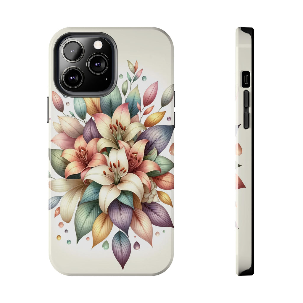 Phone Cases - Beautiful Lily Bouquet Design