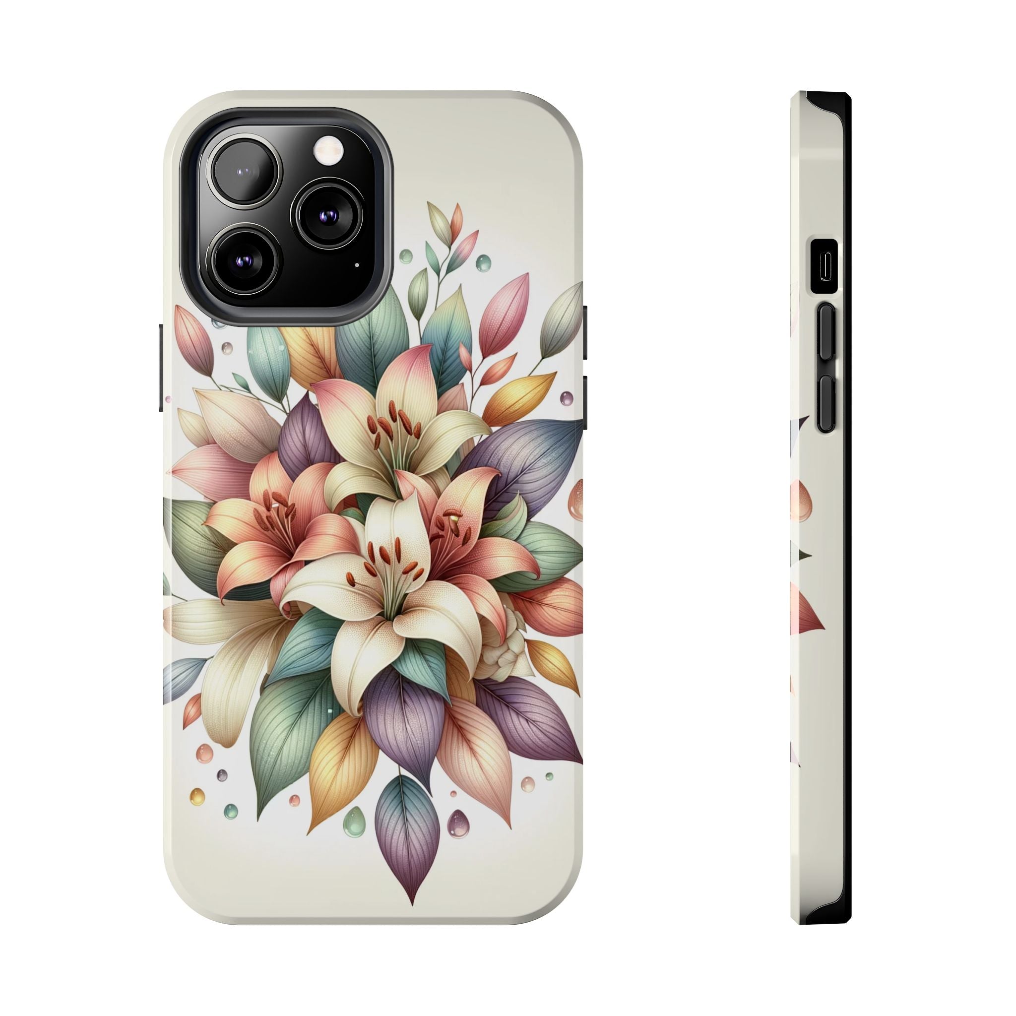 Phone Cases - Beautiful Lily Bouquet Design
