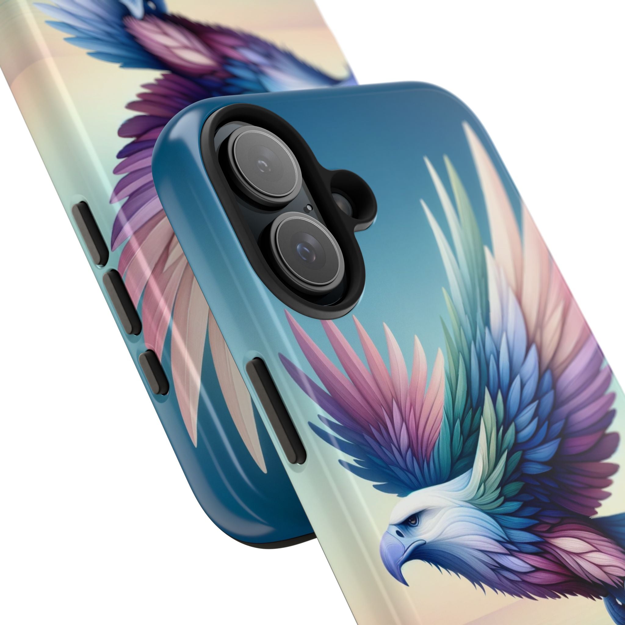 Eagle with colourful feathers - Tough Phone Case