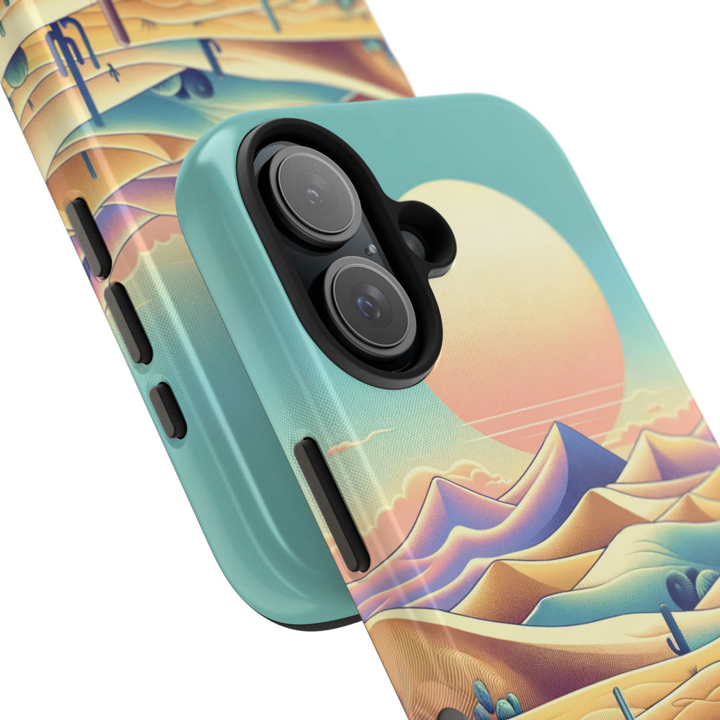 Iguana in the desert 2 - Tough Phone Case