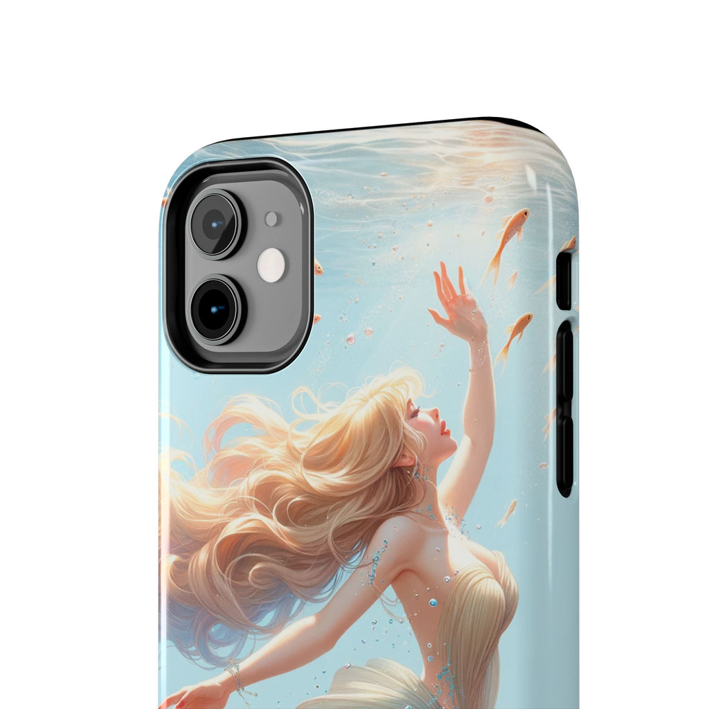 Blond mermaid - Tough Phone Case