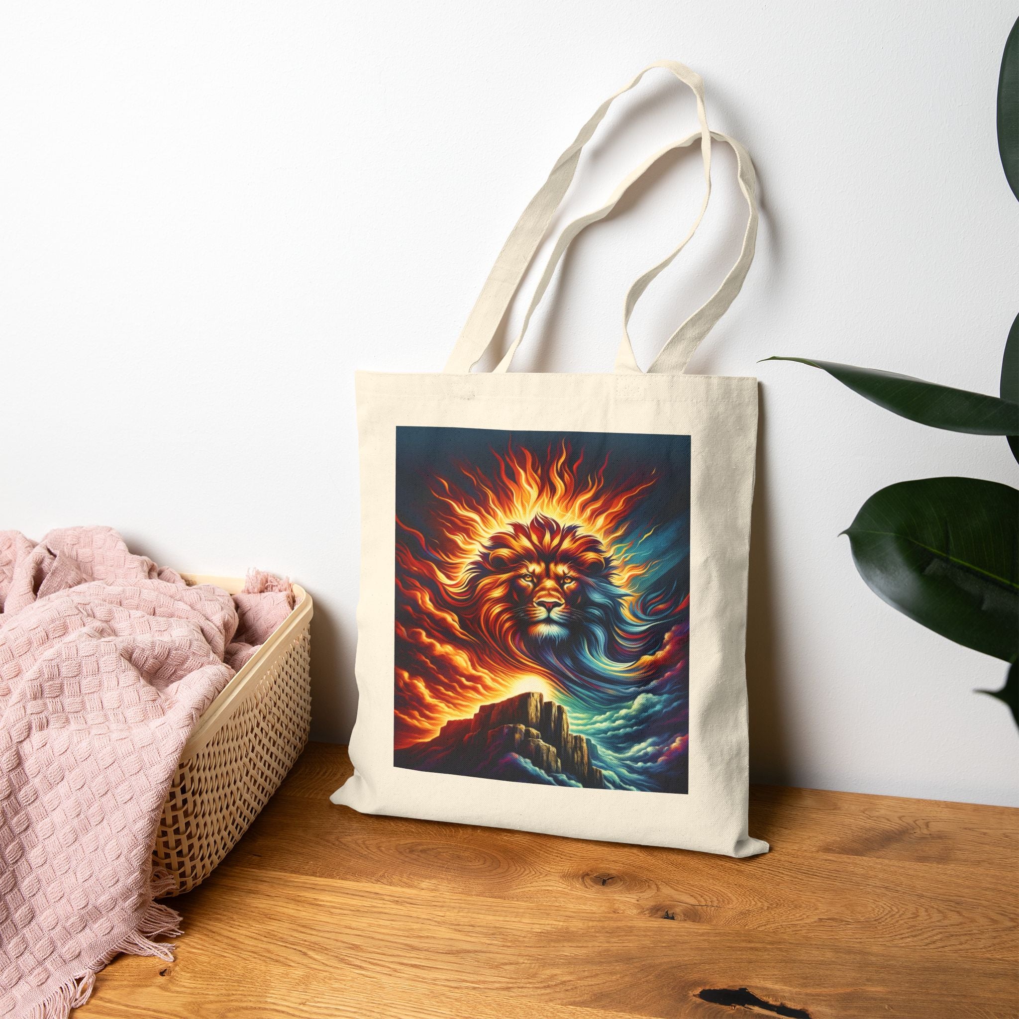 Majestic Lion - Canvas Tote Bag