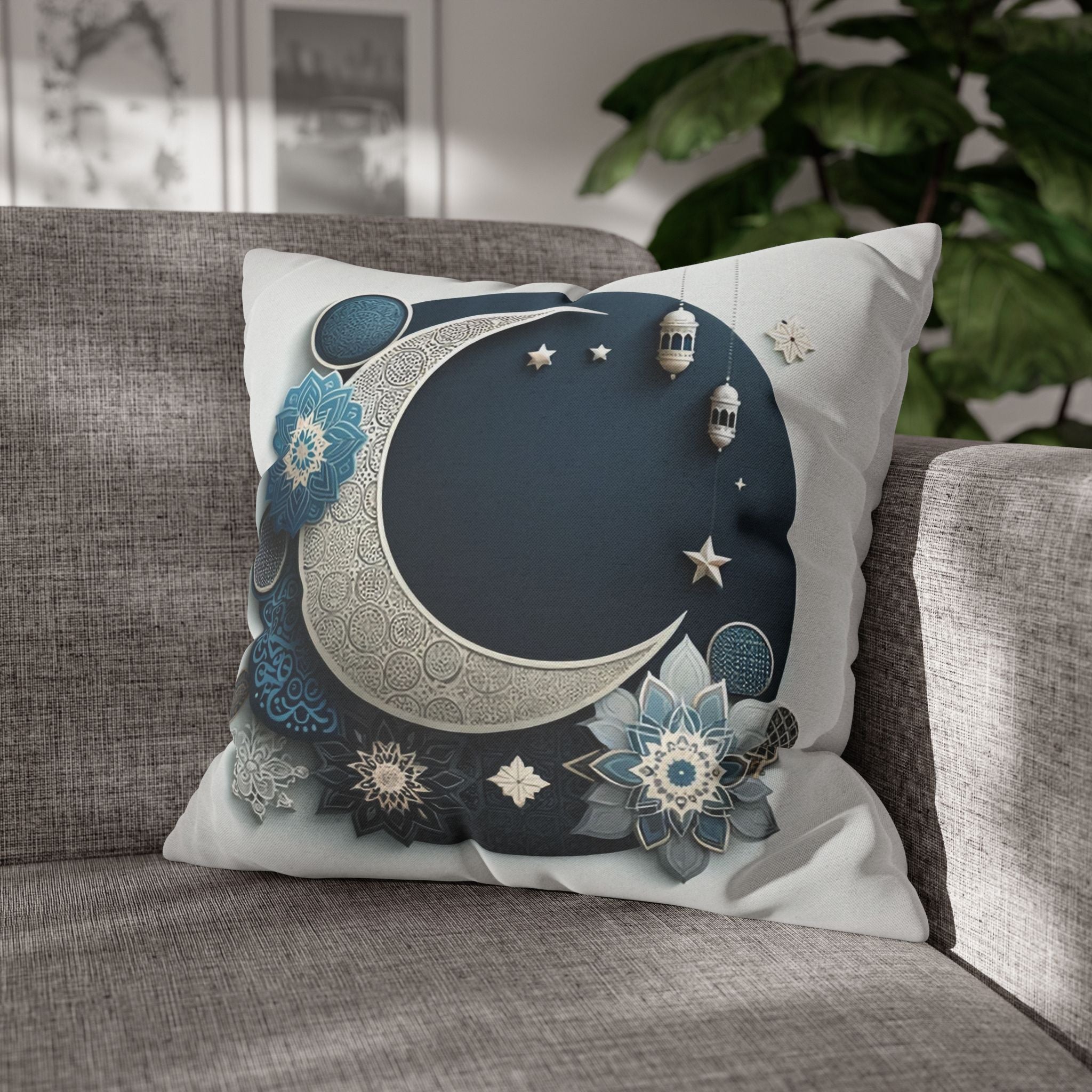 Islamic Art 4 - Polyester Square Pillowcase