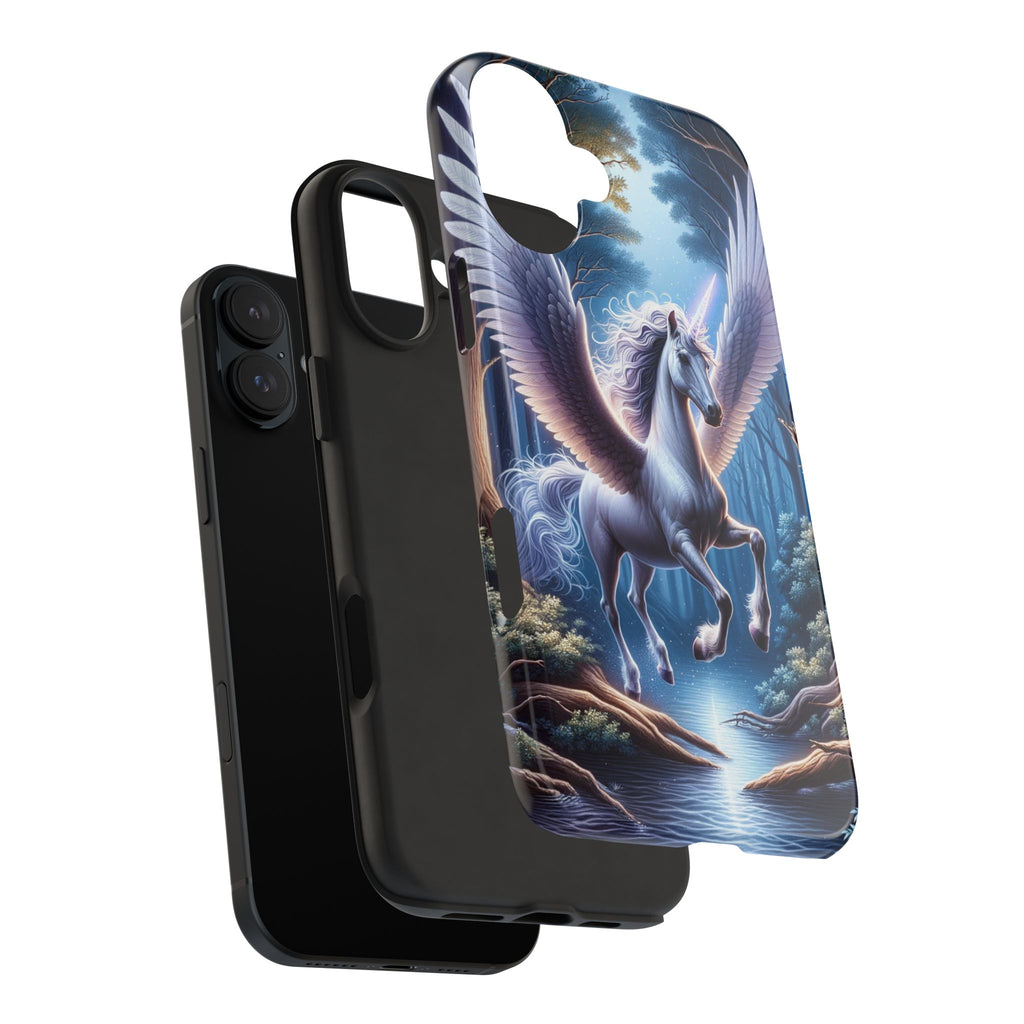 Phone Case - Unicorn Landing in Magical Forest