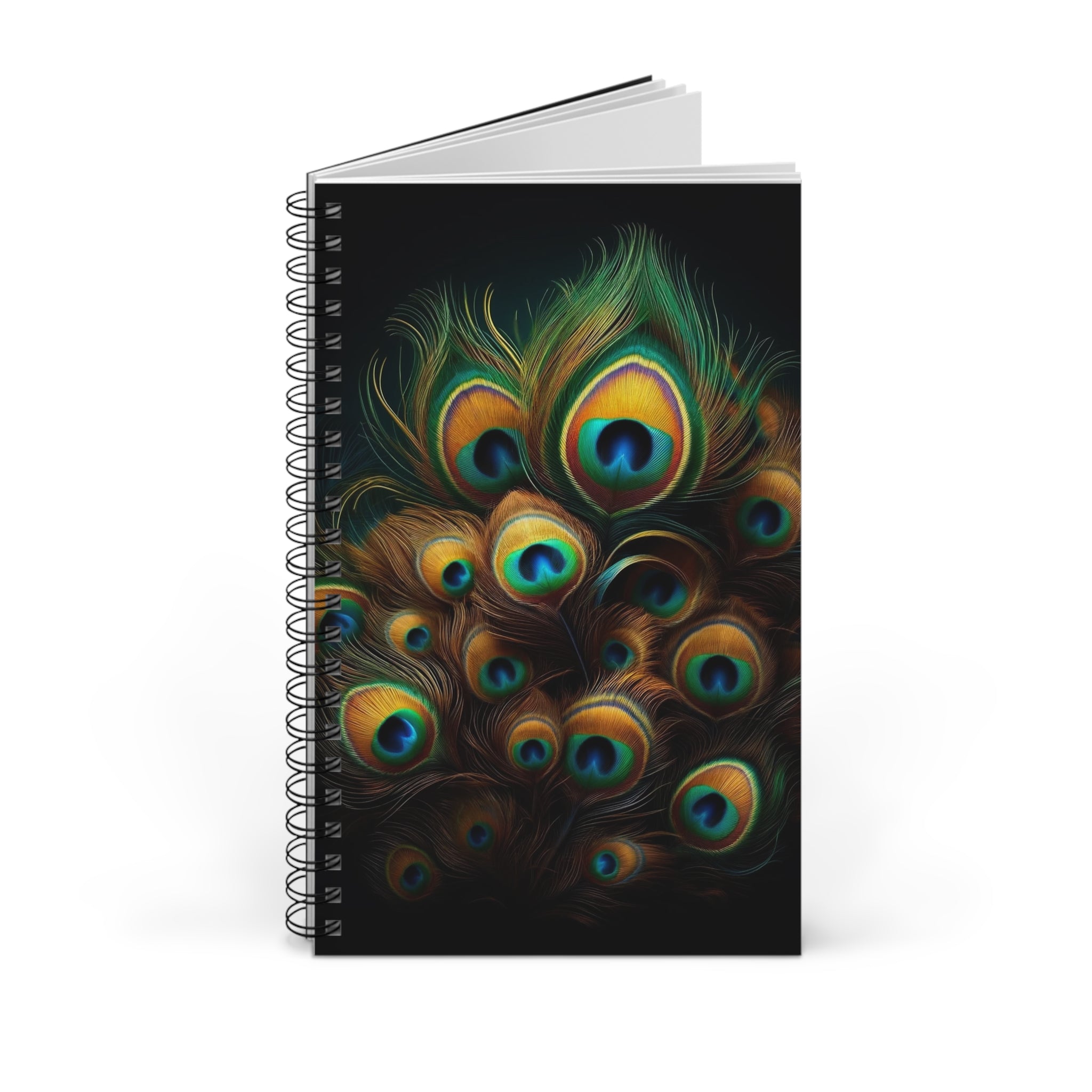 Elegant bouquet of Peacock feathers - Spiral Journal