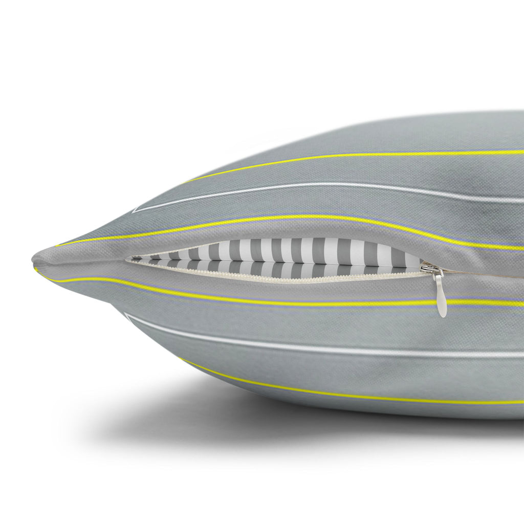 Islamic Art, Light-grey  - Polyester Square Pillowcase