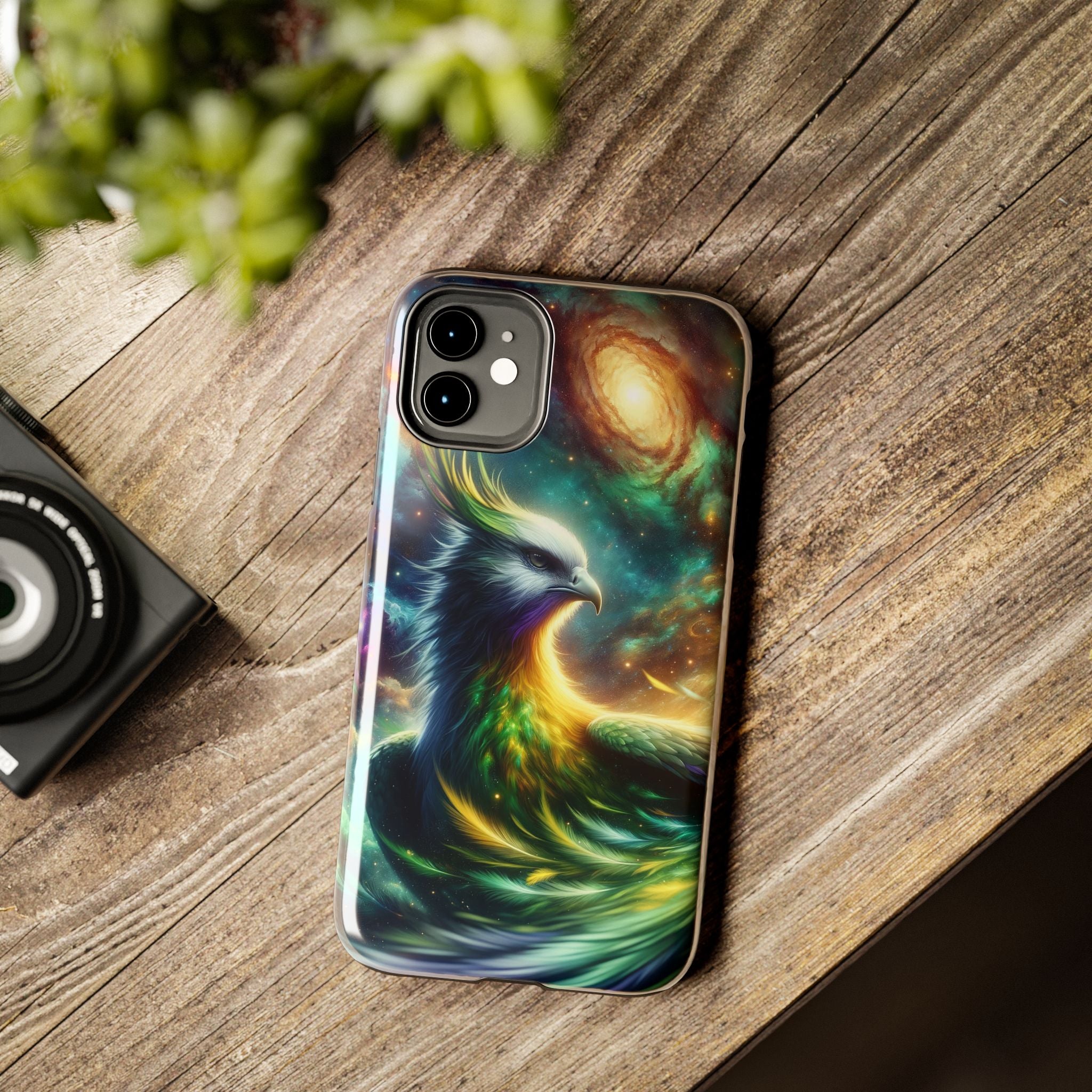 Phone Cases - Green Phoenix Design
