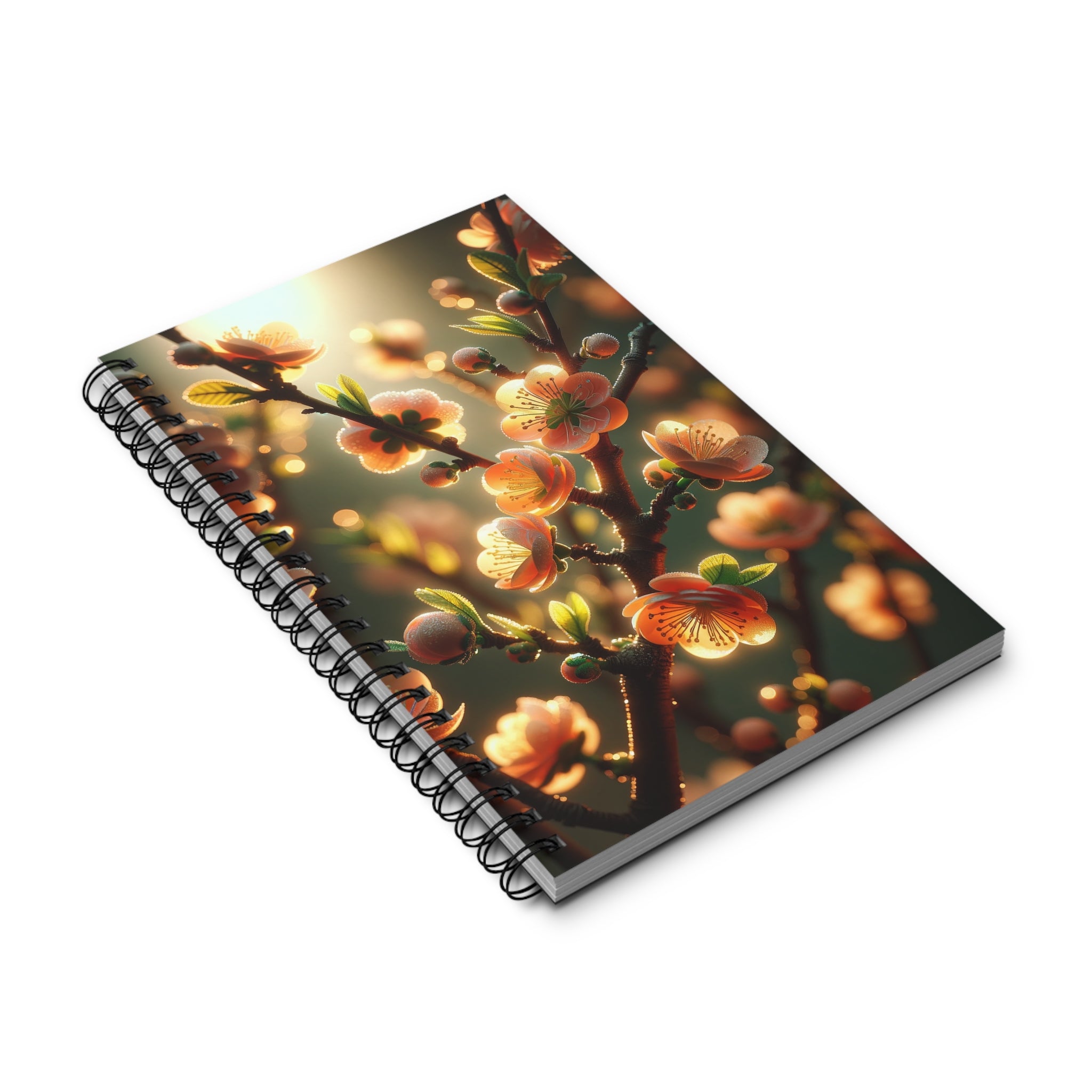 Peach-coloured flowers (3) - Spiral Journal