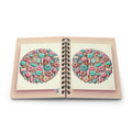 Circle of donuts and ice cream - Spiral Notebook