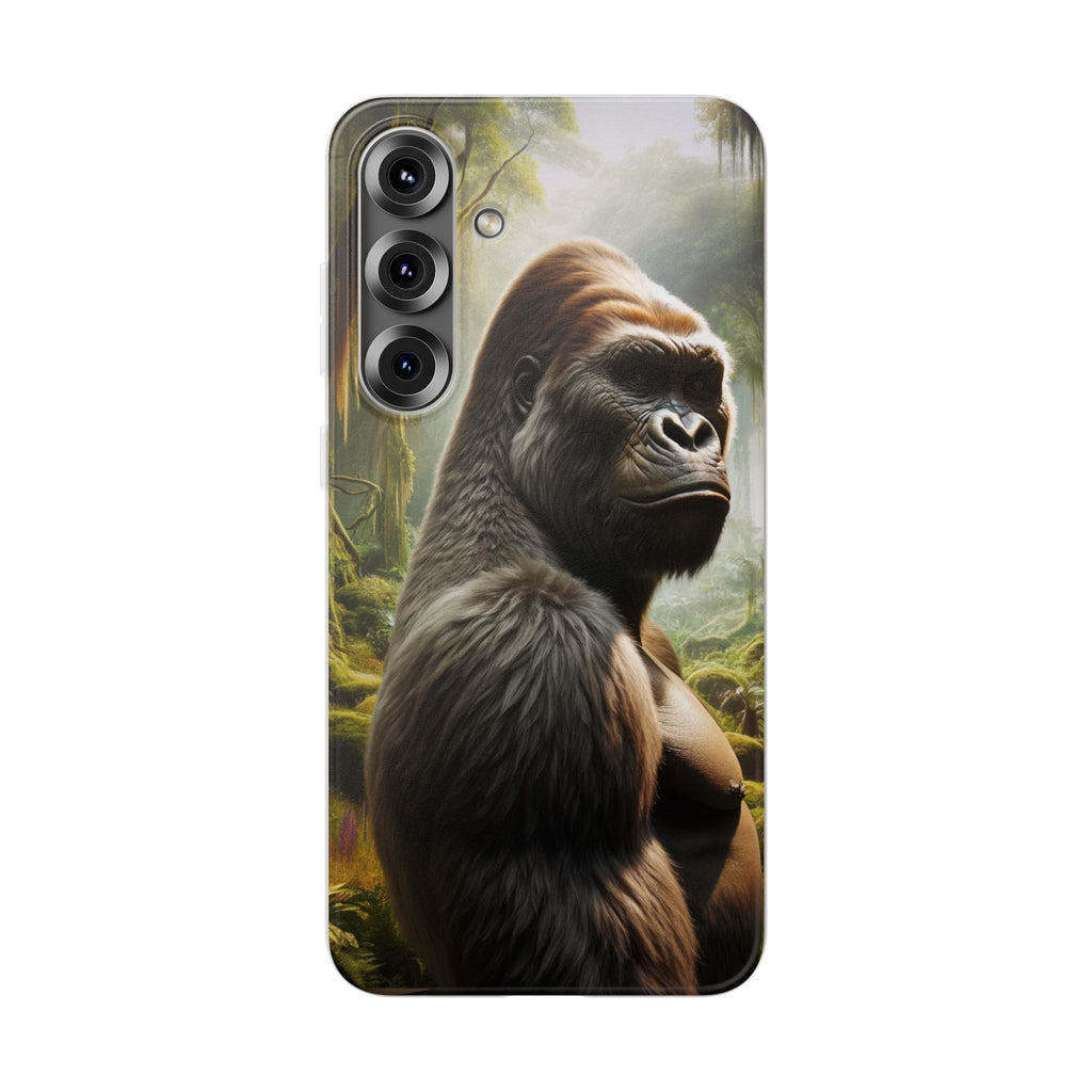 Curious Gorilla - Flexi Case (for Samsung only)