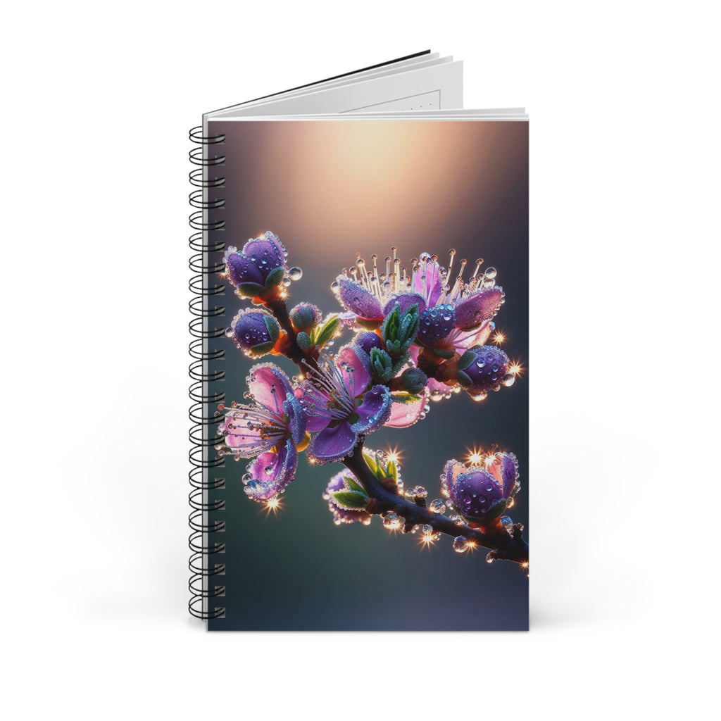 Lavender diamond flowers (3)- Spiral Journal