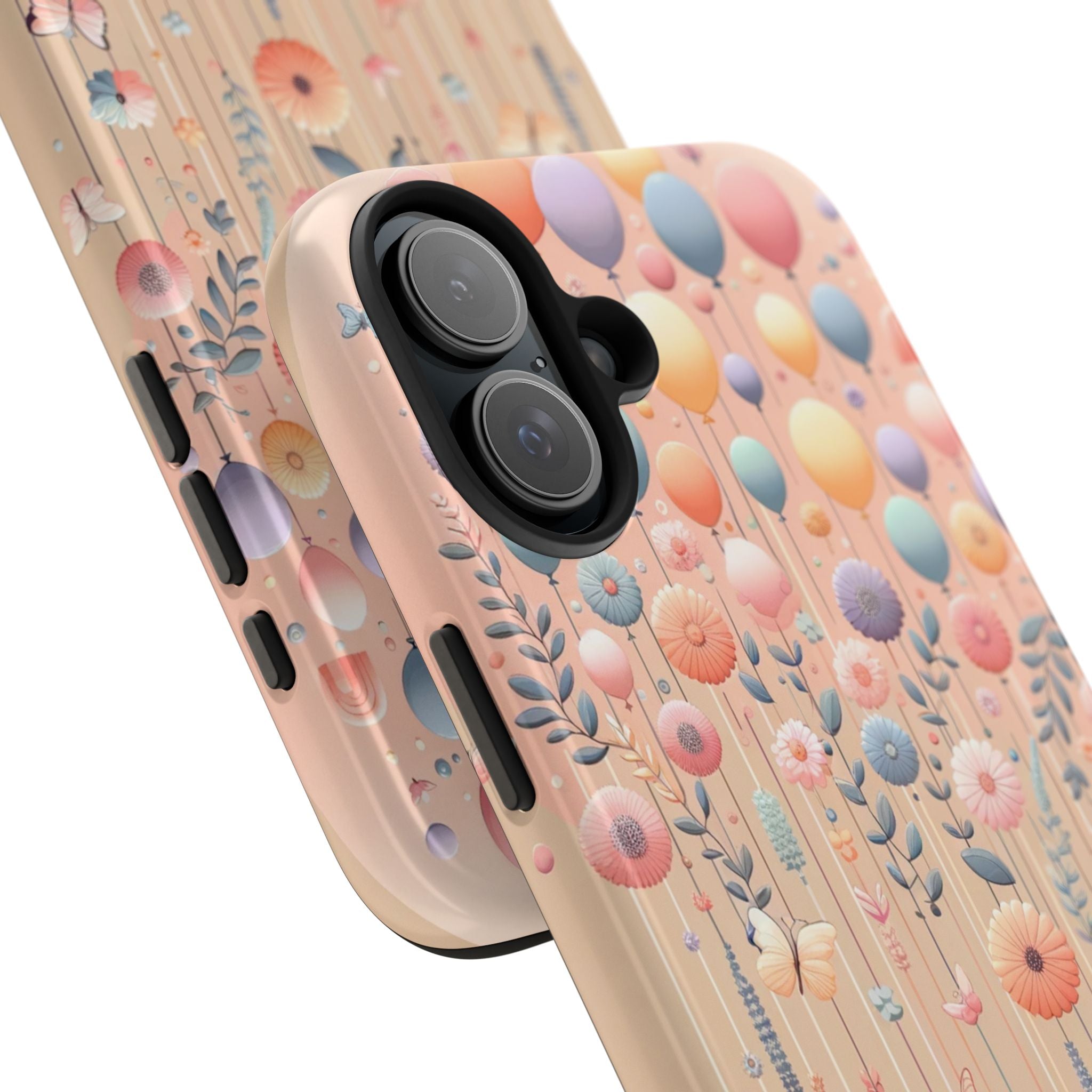 Balloons and flowers - Tough Phone Case