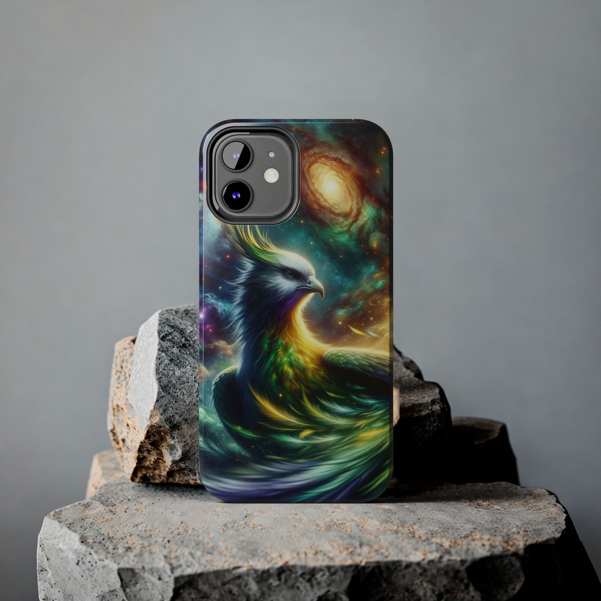 Phone Cases - Green Phoenix Design
