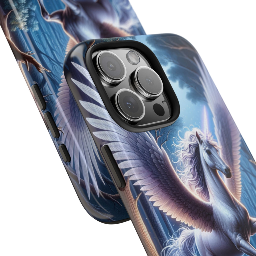 Phone Case - Unicorn Landing in Magical Forest