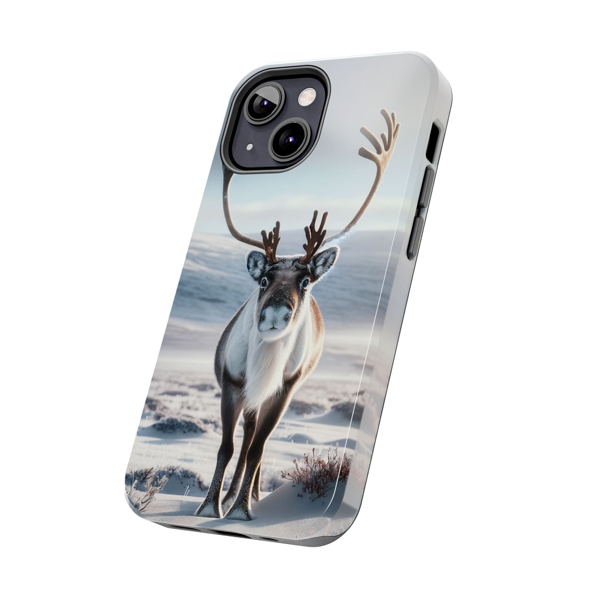 Phone Cases - Curious Reindeer Design