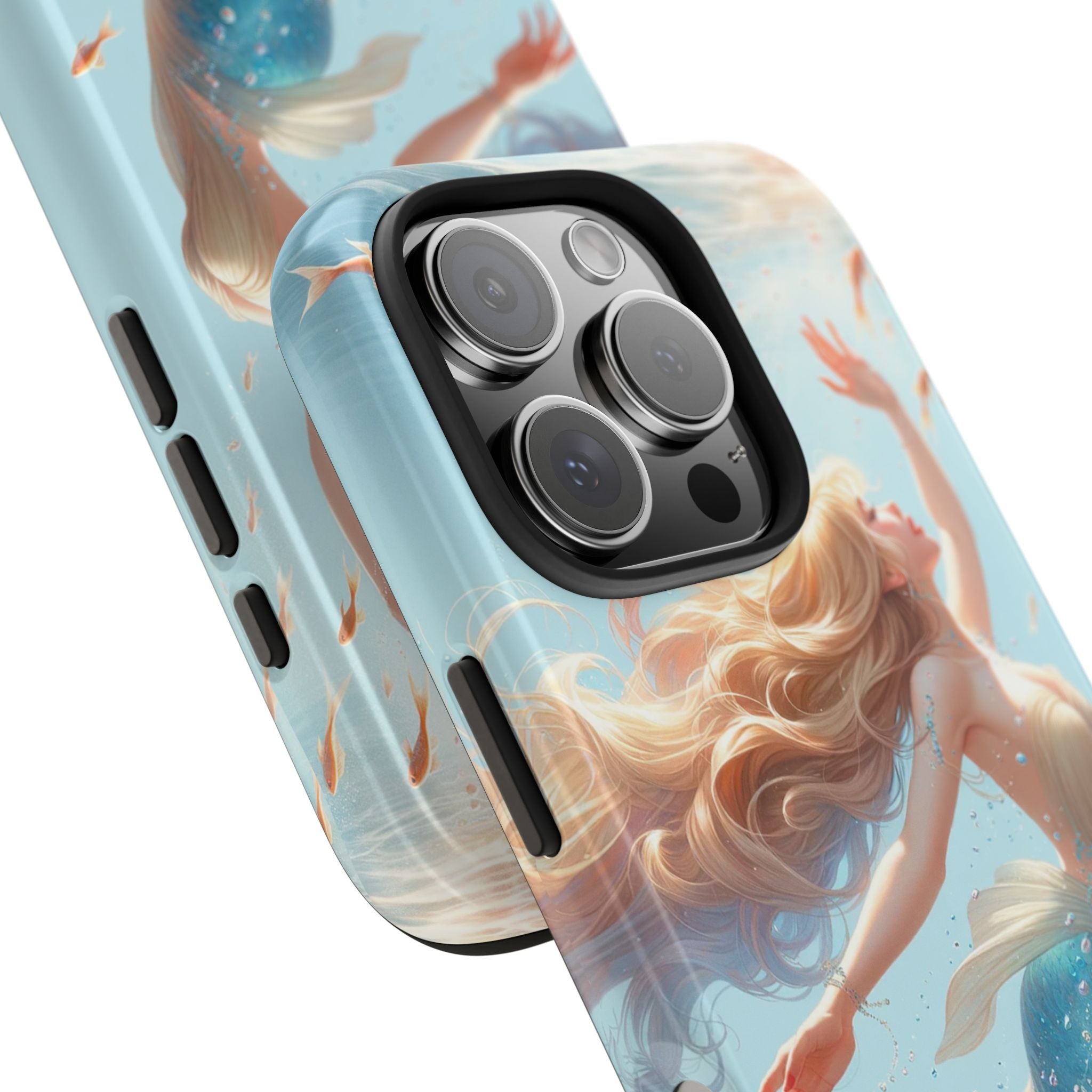 Blond mermaid - Tough Phone Case