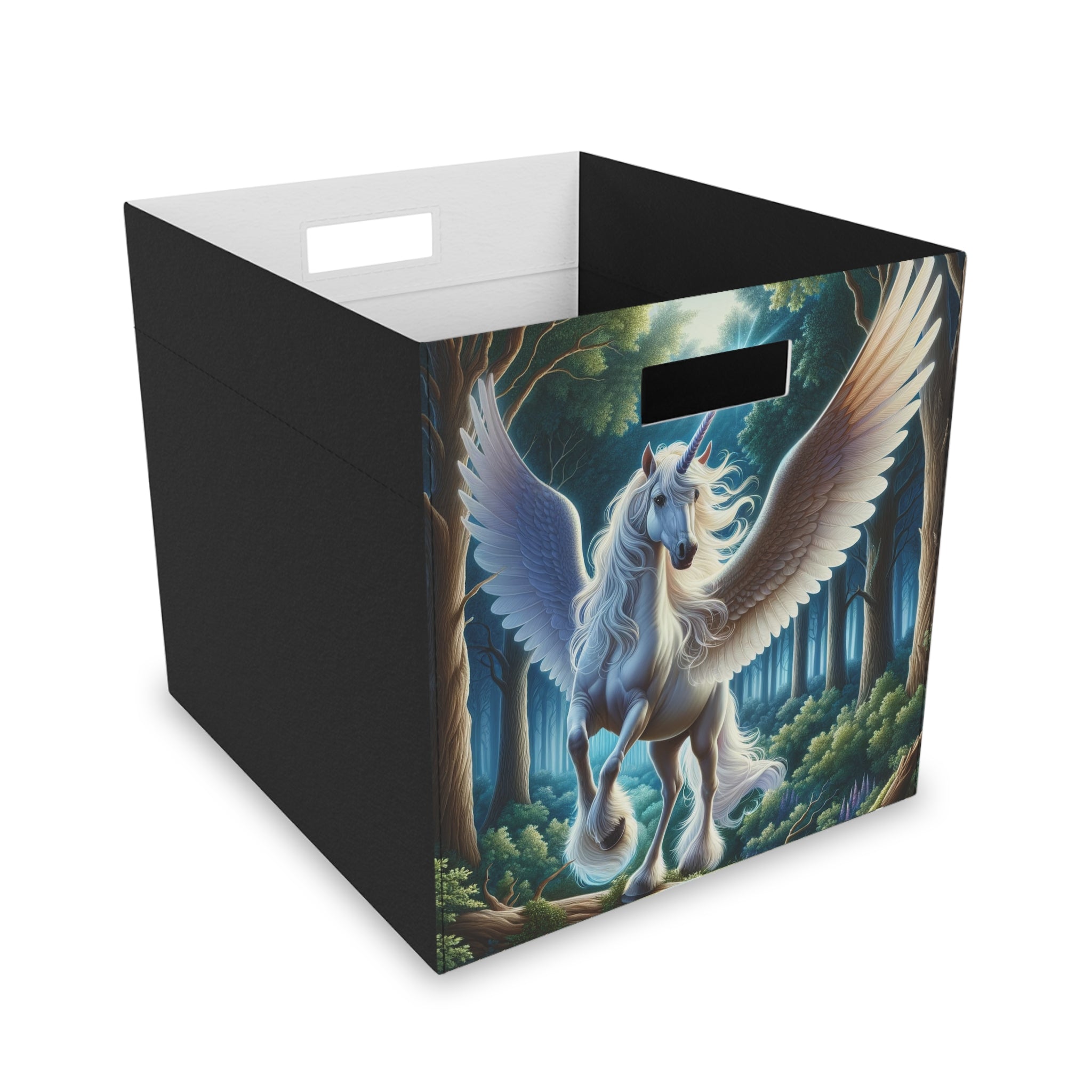 Unicorn with widespread wings - Storage Box