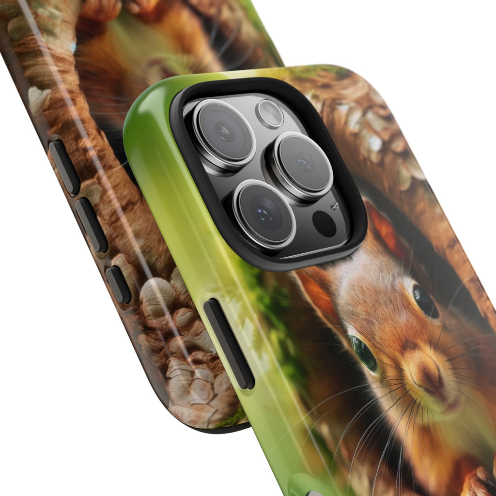 Squirrel in a tree - Tough Phone Case