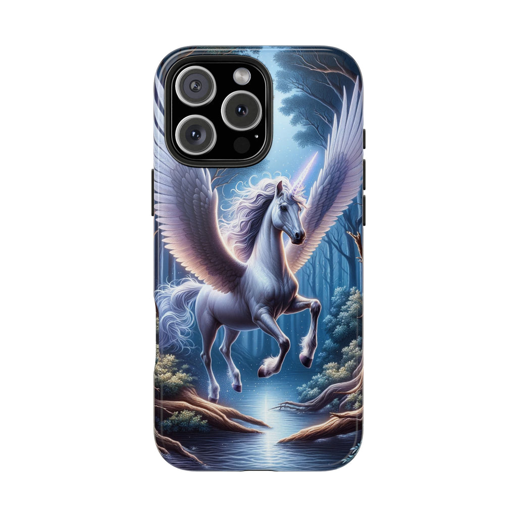 Phone Case - Unicorn Landing in Magical Forest
