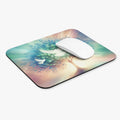 Tree with white doves - Mouse Pad (Rectangle)