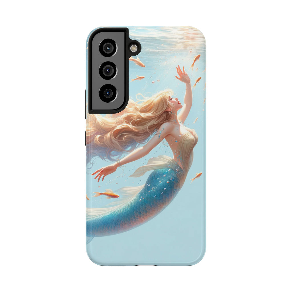 Blond mermaid - Tough Phone Case