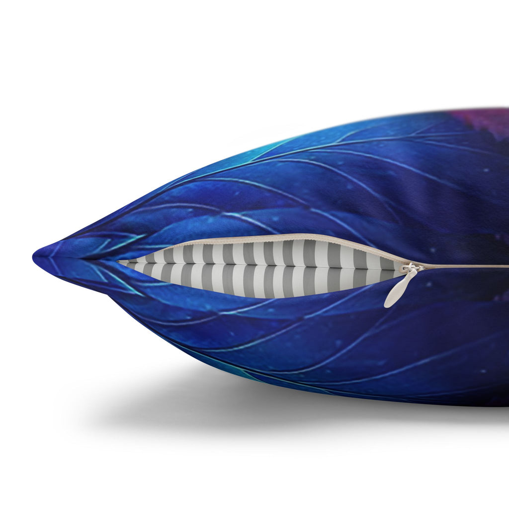 Magical, colourful leaves  - Suede Square Pillowcase