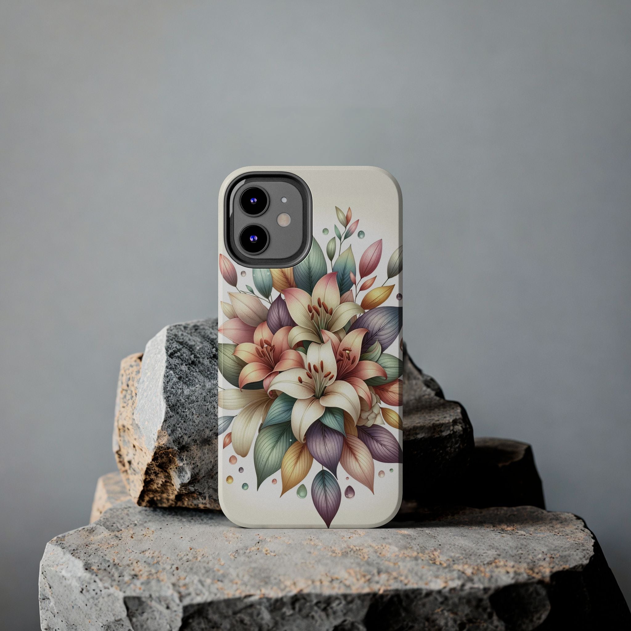 Phone Cases - Beautiful Lily Bouquet Design