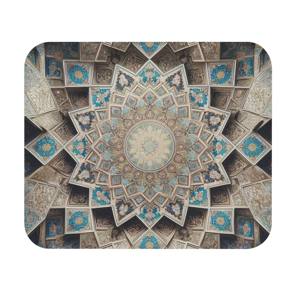 Persian-mausoleum-ceiling inspired design - Mouse Pad (Rectangle)