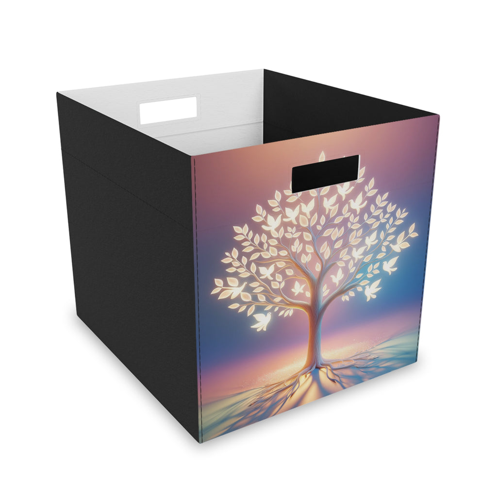Tree with golden leaves - Storage Box
