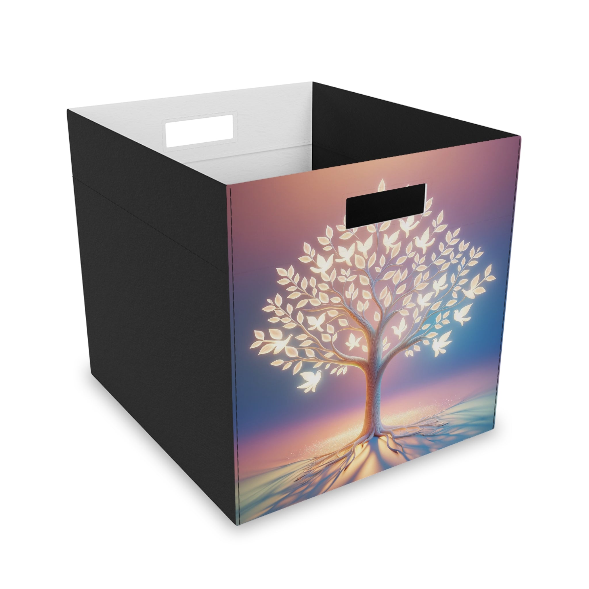 Tree with golden leaves - Storage Box