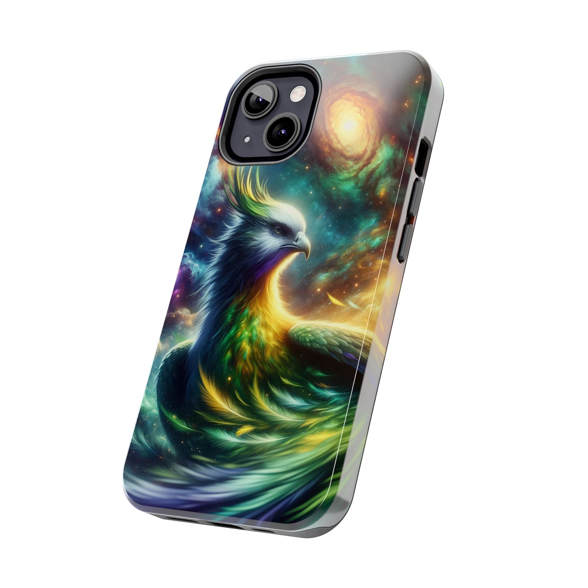 Phone Cases - Green Phoenix Design