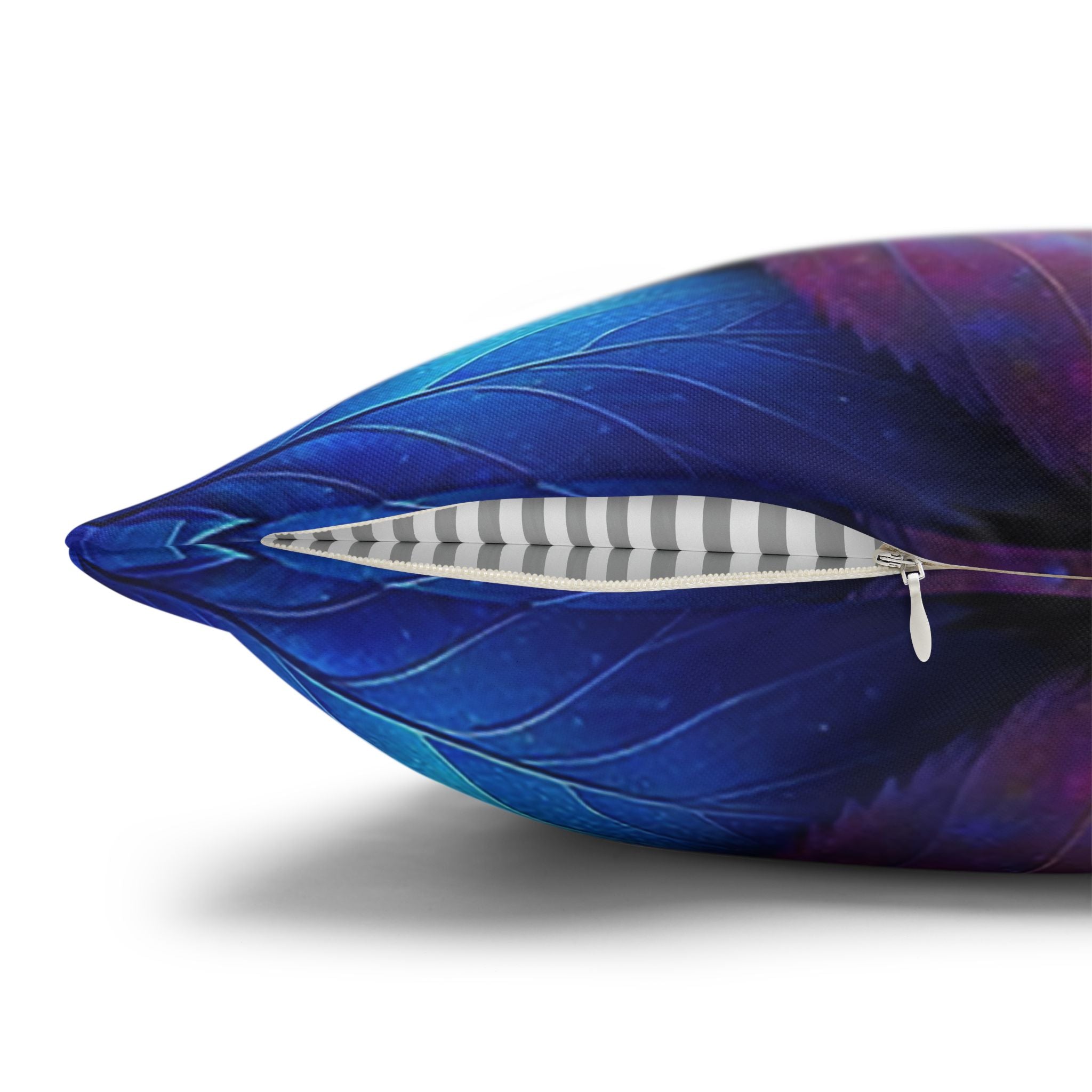 Magical, fantasy Leaves  - Polyester Square Pillowcase