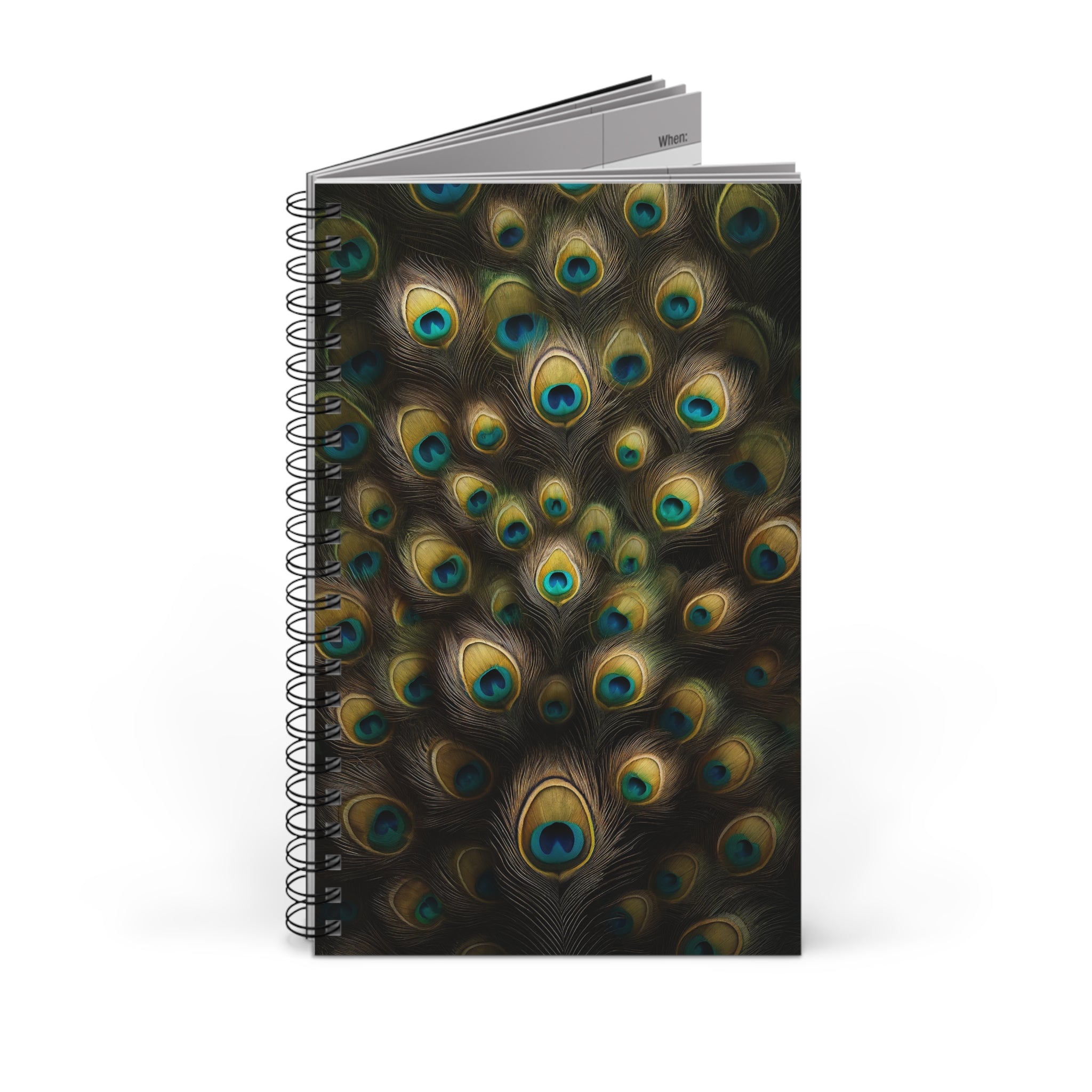 Peacock feathers - Spiral Journal