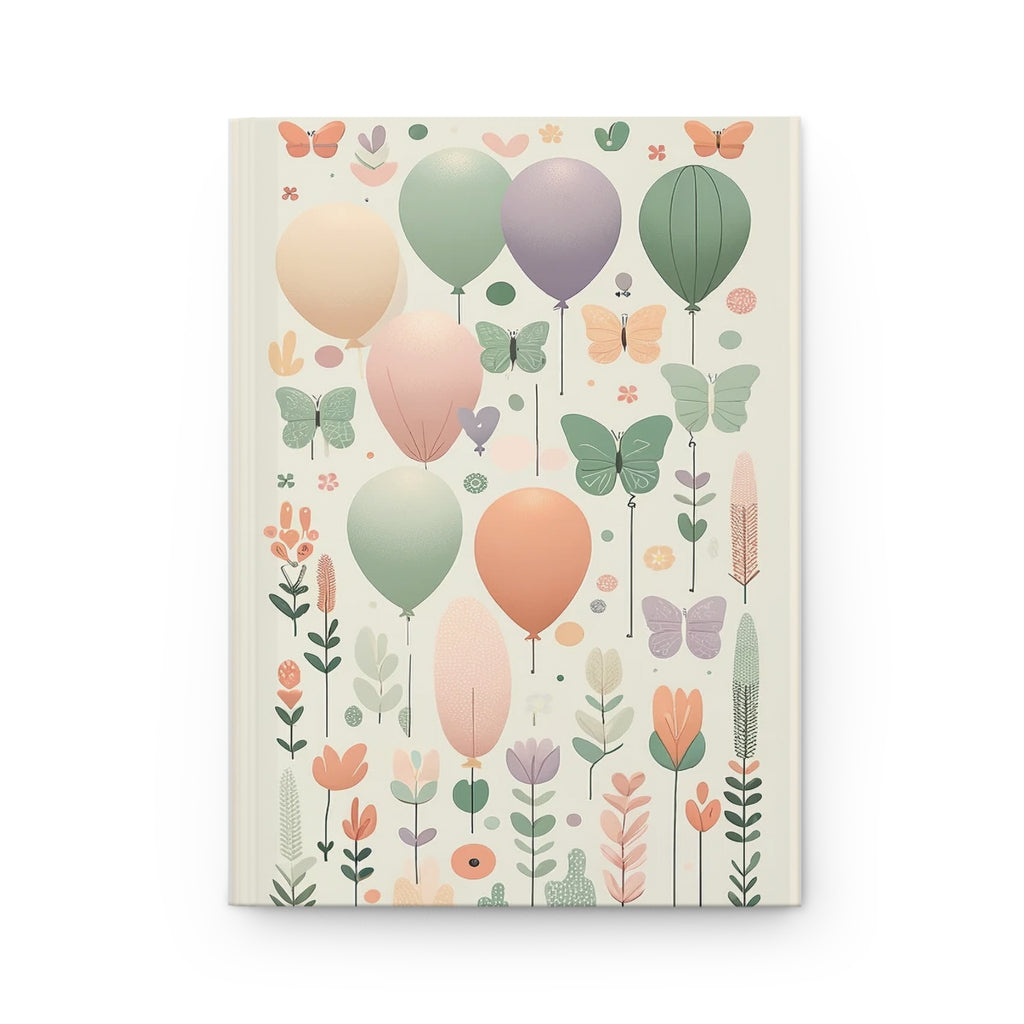 Butterflies and balloons 2 - Hardcover Notebook