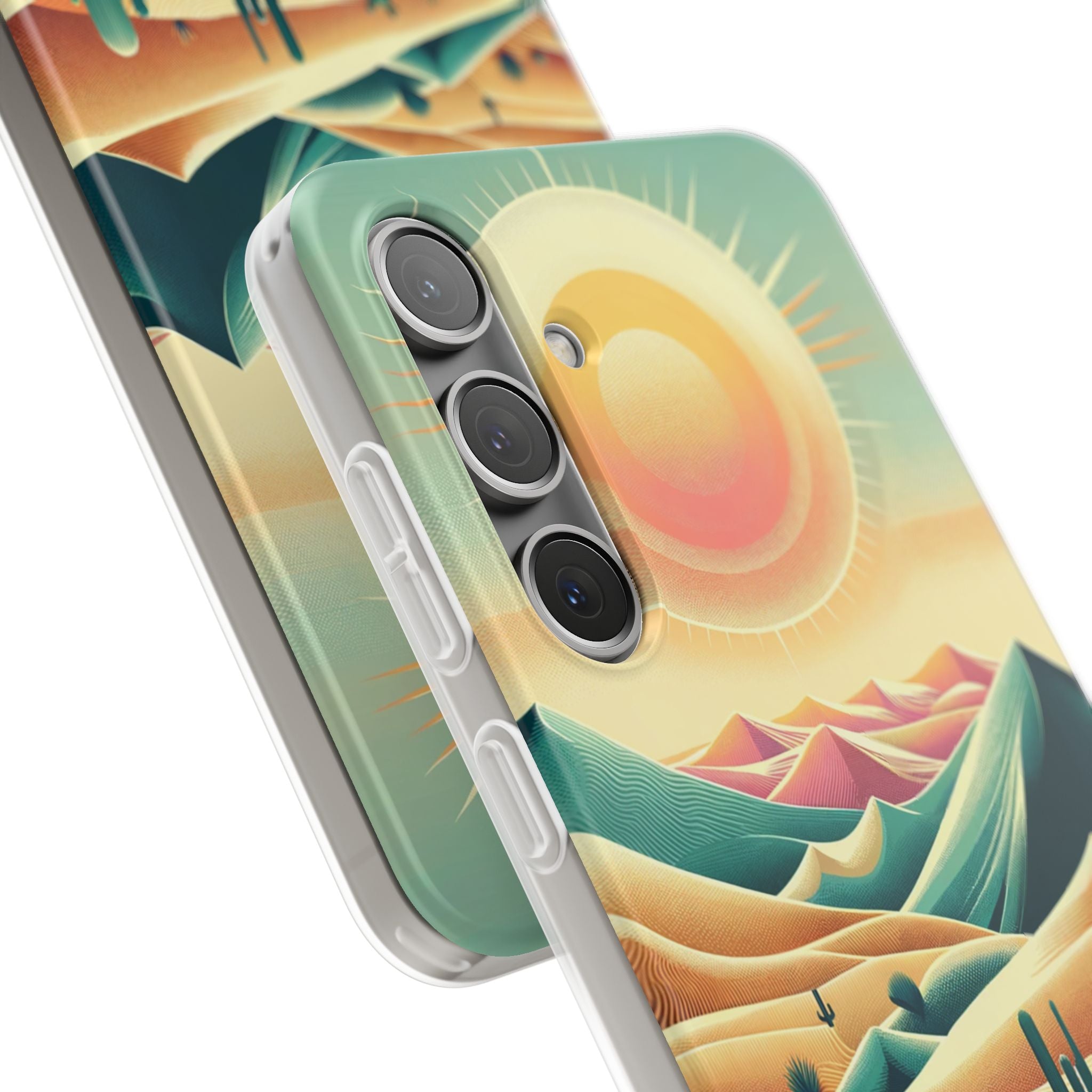 Iguana in the desert - Flexi Case (Samsung only)