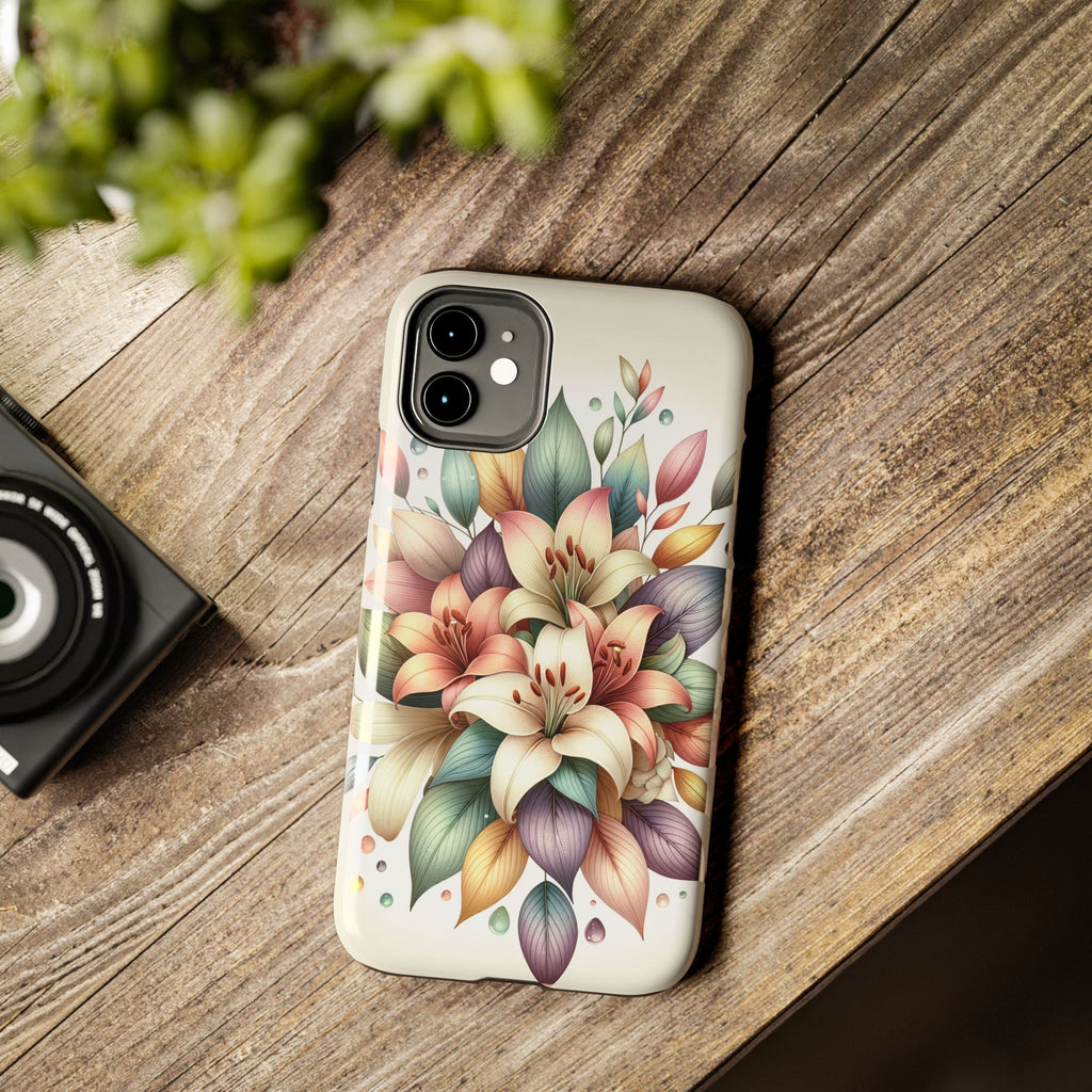 Phone Cases - Beautiful Lily Bouquet Design