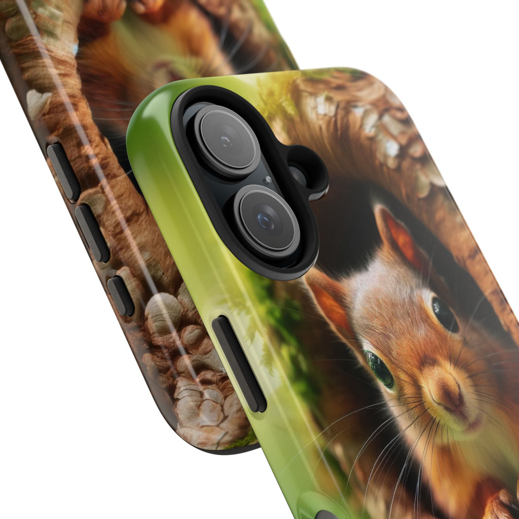 Squirrel in a tree - Tough Phone Case