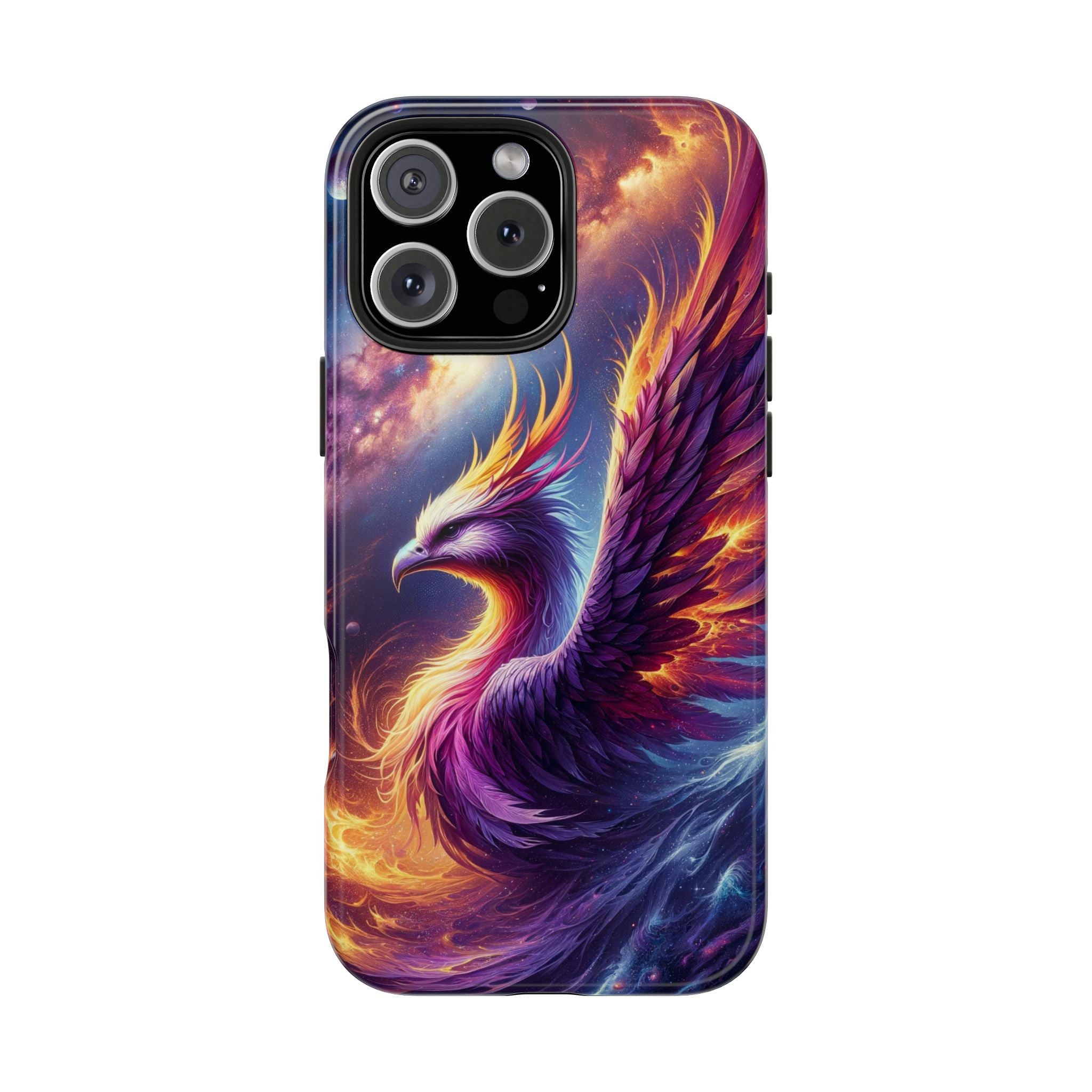 Purple Phoenix Phone Case